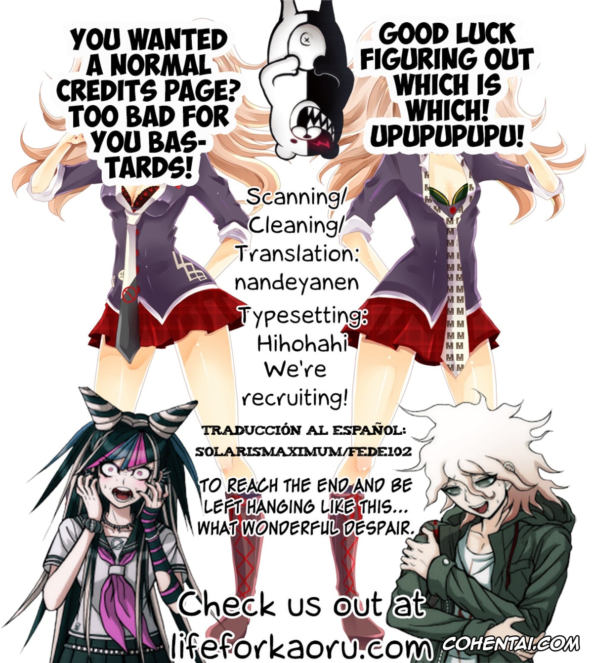 Danganronpa porno, Doki Doki Literature Club porno, Junko Enoshima porno, Makoto Naegi porno, Mukuro Ikusaba porno, Sweet Sweet Lost Memory (Danganronpa), pagina 23