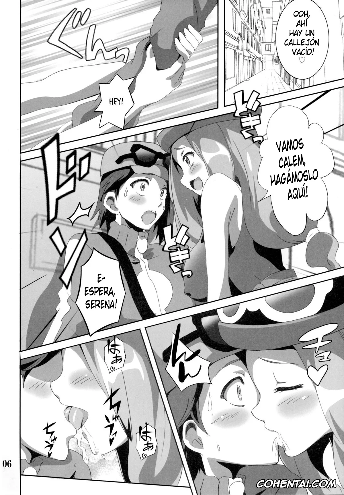 Pokemon | Pocket Monsters hentai, Calem hentai, Serena hentai, Bitch Serena no DreDre Power (Pokémon X e Y), pagina 3