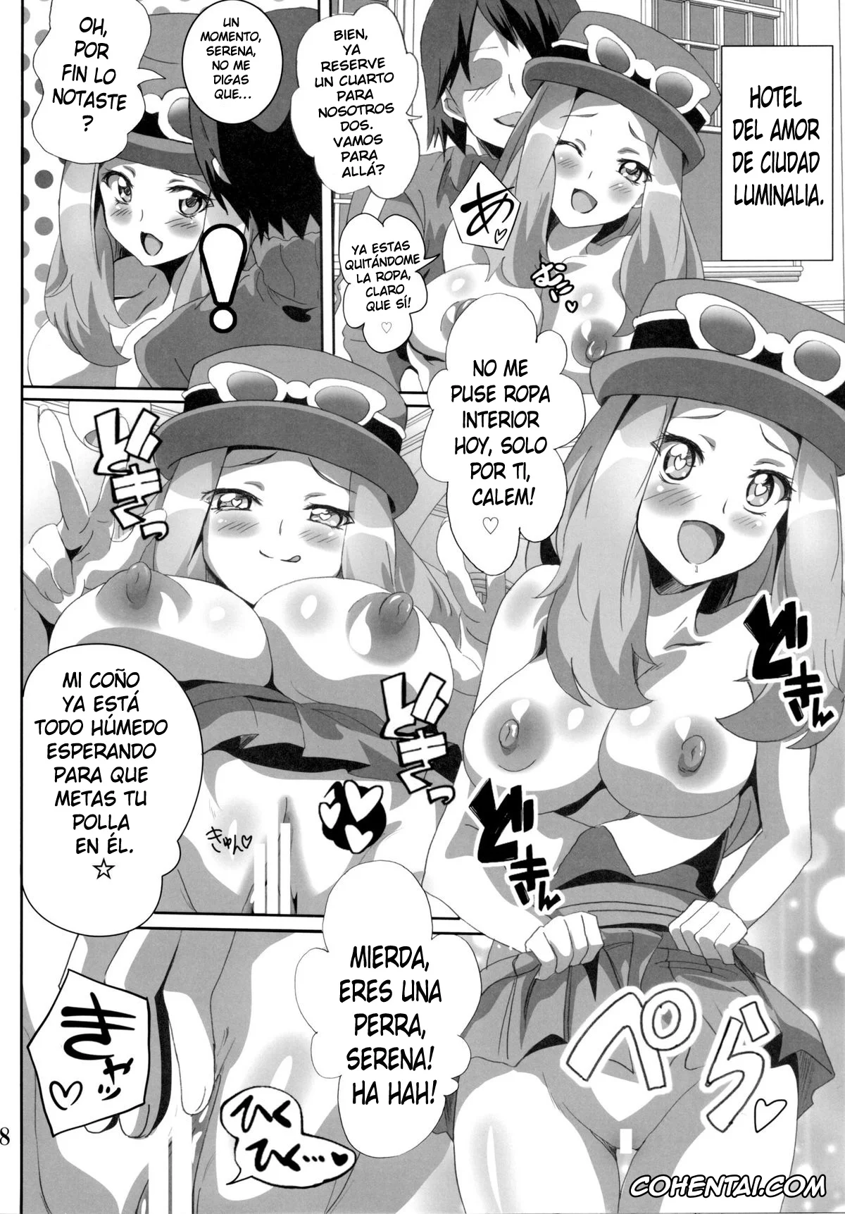 Pokemon | Pocket Monsters porno, Calem porno, Serena porno, Bitch Serena no DreDre Power (Pokémon X e Y), pagina 5