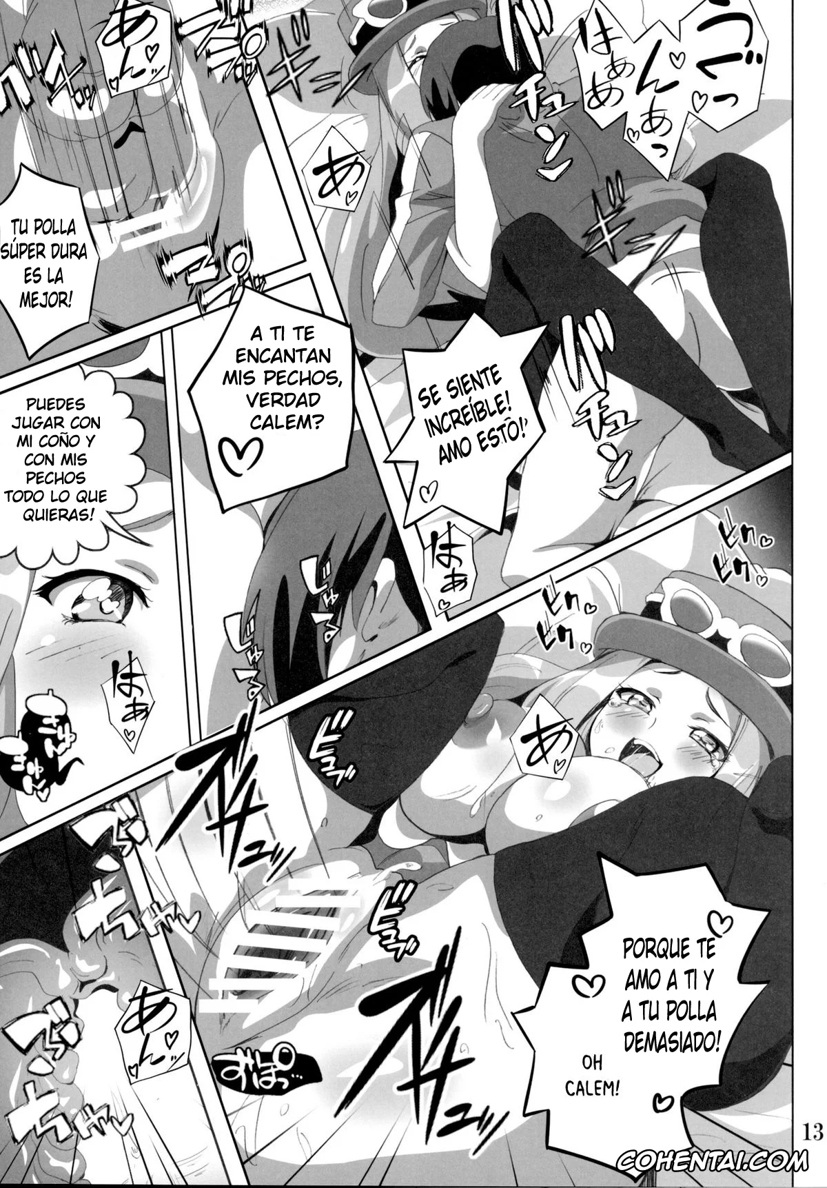 Pokemon | Pocket Monsters xxx, Calem xxx, Serena xxx, Bitch Serena no DreDre Power (Pokémon X e Y), pagina 10