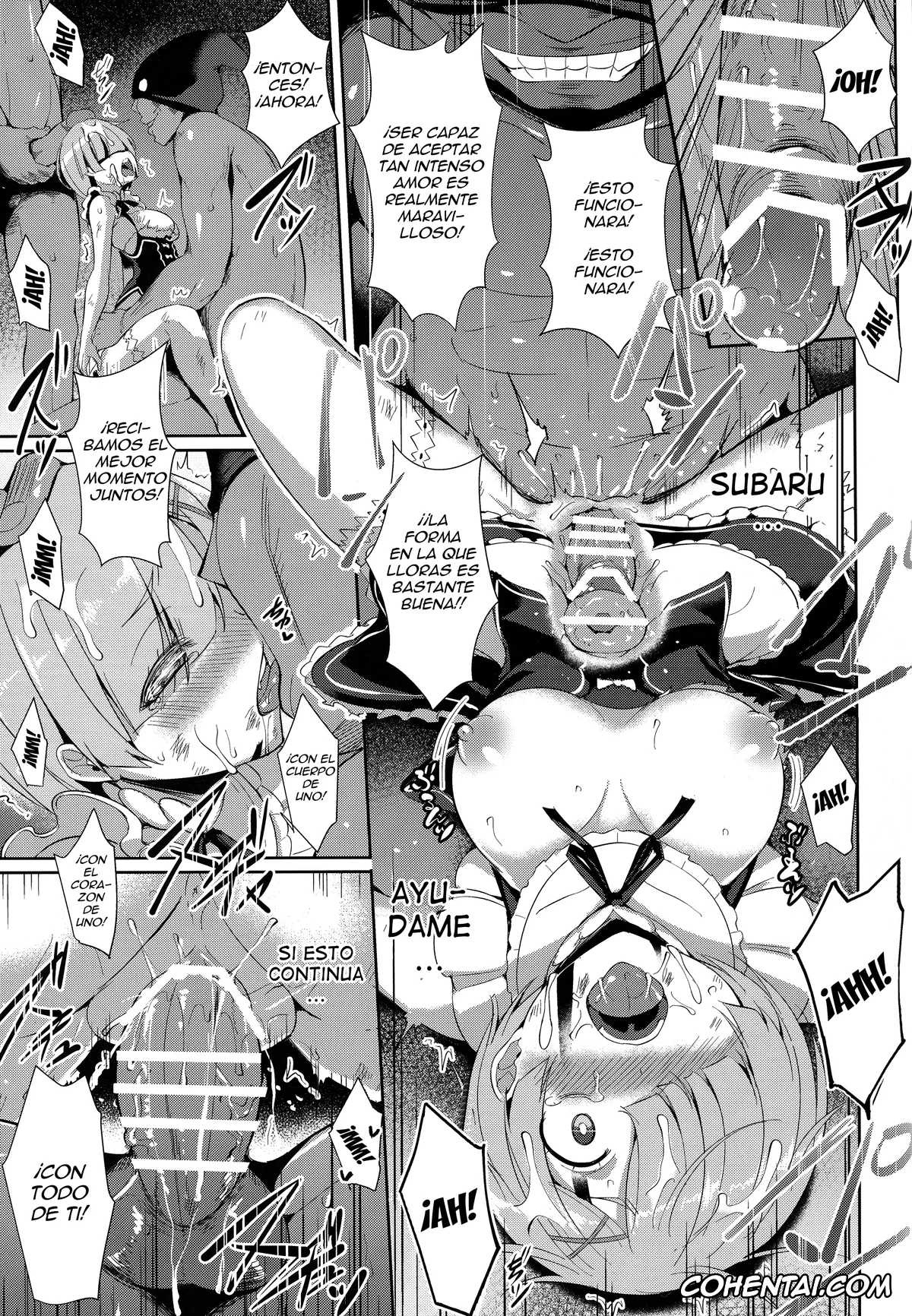 Re:Zero kara Hajimeru Isekai Seikatsu xxx, Rem xxx, Rem Kara (Re:Zero kara Hajimeru Isekai Seikatsu), pagina 16