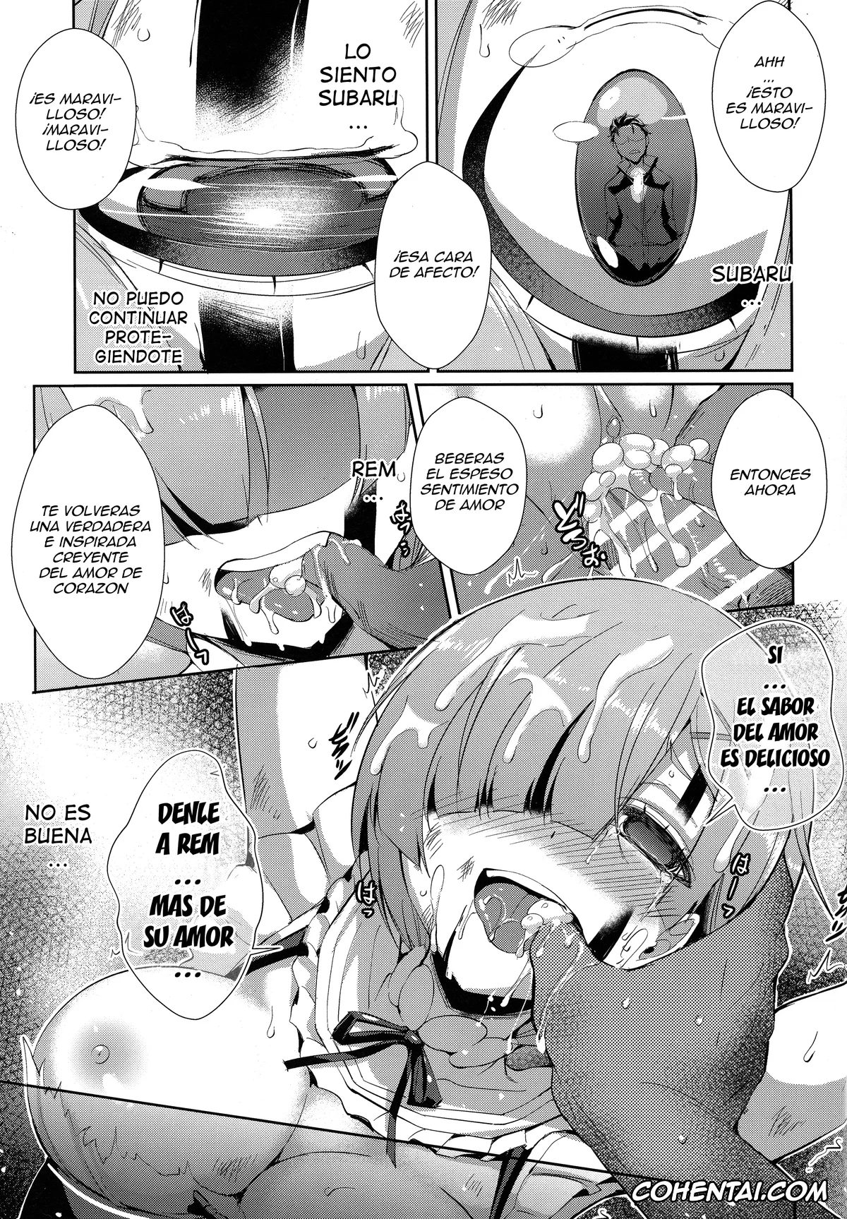Re:Zero kara Hajimeru Isekai Seikatsu hentai, Rem hentai, Rem Kara (Re:Zero kara Hajimeru Isekai Seikatsu), pagina 18