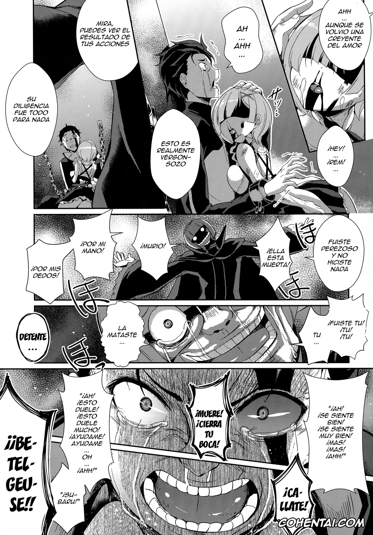Re:Zero kara Hajimeru Isekai Seikatsu hentai, Rem hentai, Rem Kara (Re:Zero kara Hajimeru Isekai Seikatsu), pagina 24