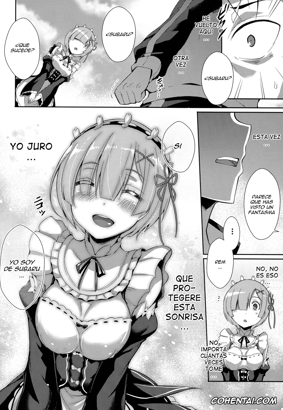 Re:Zero kara Hajimeru Isekai Seikatsu hentai, Rem hentai, Rem Kara (Re:Zero kara Hajimeru Isekai Seikatsu), pagina 27