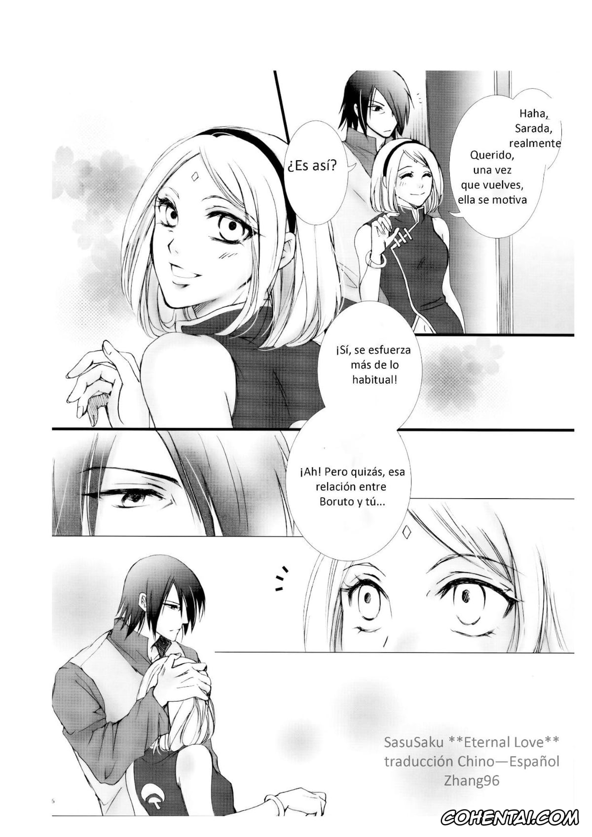 NARUTO porno, Sakura Haruno porno, Sasuke Uchiha porno, Himitsu no Jikan (Naruto), pagina 5