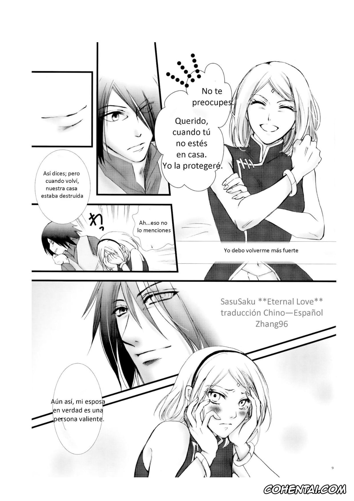 NARUTO porno, Sakura Haruno porno, Sasuke Uchiha porno, Himitsu no Jikan (Naruto), pagina 8