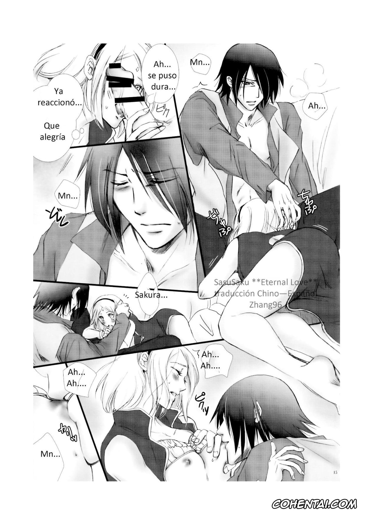 NARUTO porno, Sakura Haruno porno, Sasuke Uchiha porno, Himitsu no Jikan (Naruto), pagina 14