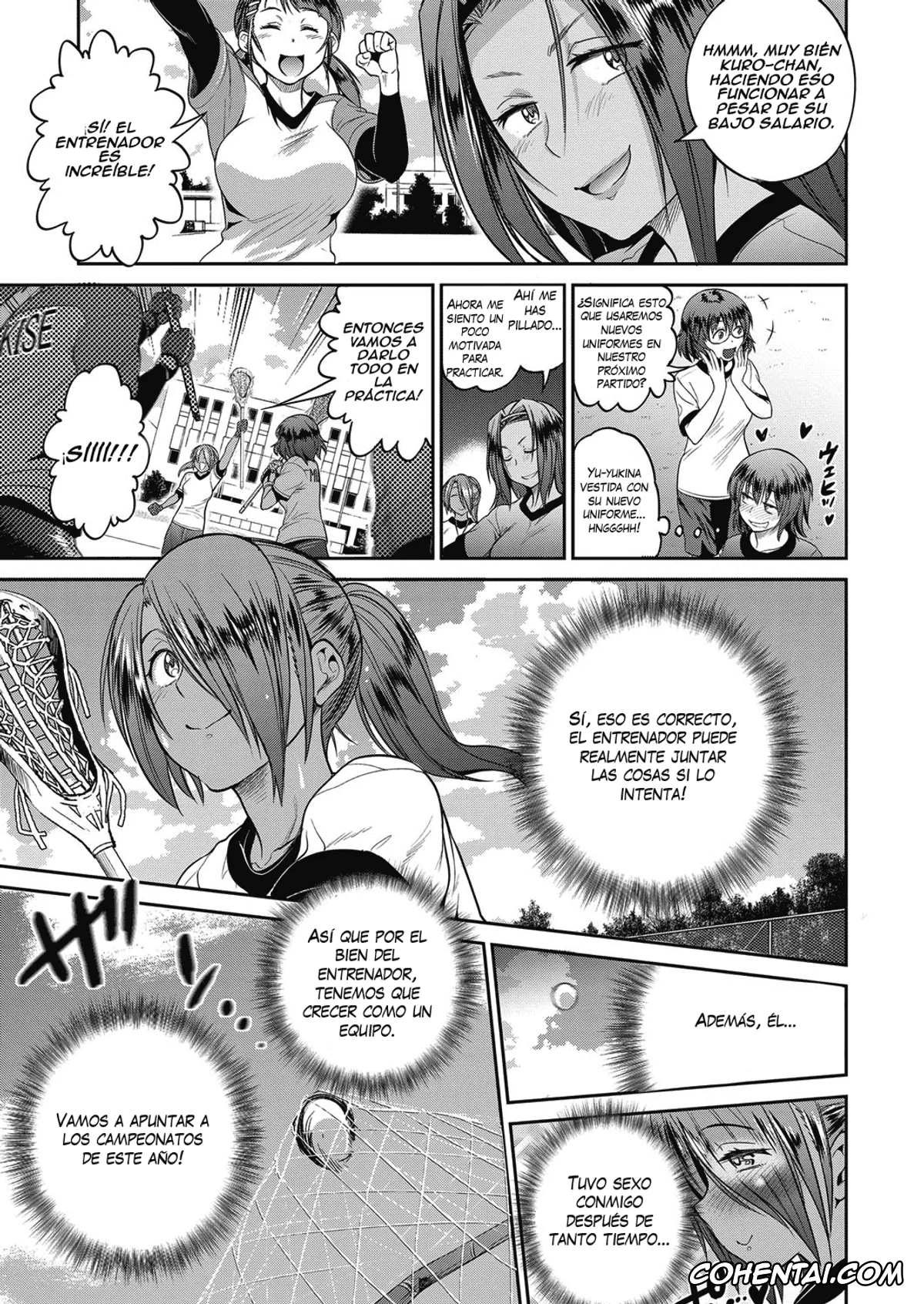 Revistas hentai, COMIC ExE hentai, Joshi Lacu! – Girls Lacrosse Club ~2 Years Later~ Ch. 1.5 (COMIC ExE 06), pagina 3