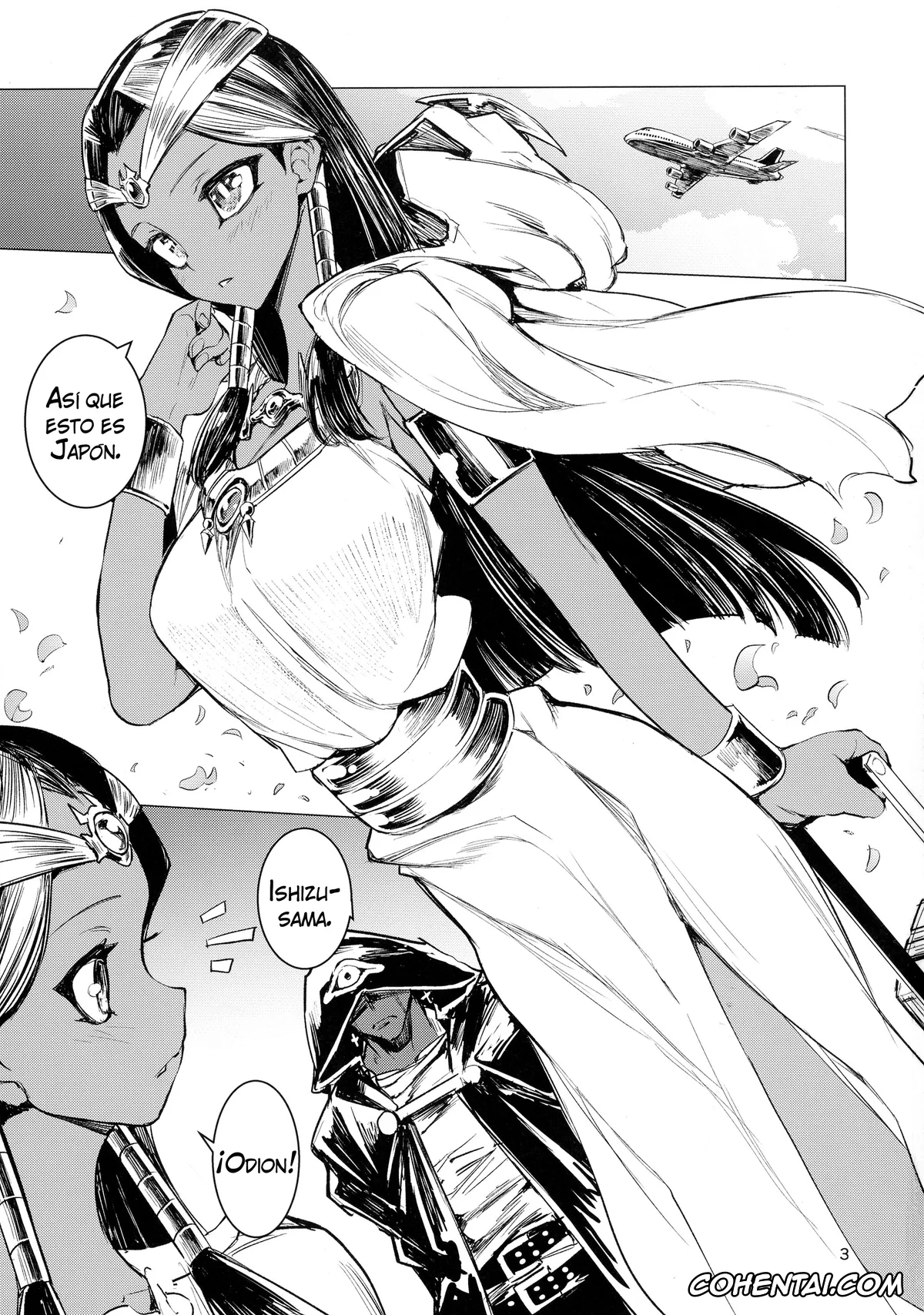 Yu-Gi-Oh! hentai, Ishizu Ishtar hentai, Odion Ishtar hentai, Ishizu-san no Secret Draw (Yu-Gi-Oh!), pagina 3