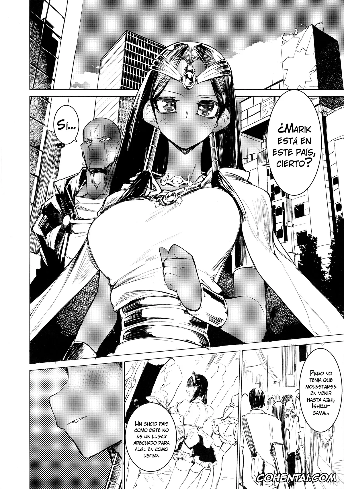 Yu-Gi-Oh! xxx, Ishizu Ishtar xxx, Odion Ishtar xxx, Ishizu-san no Secret Draw (Yu-Gi-Oh!), pagina 4
