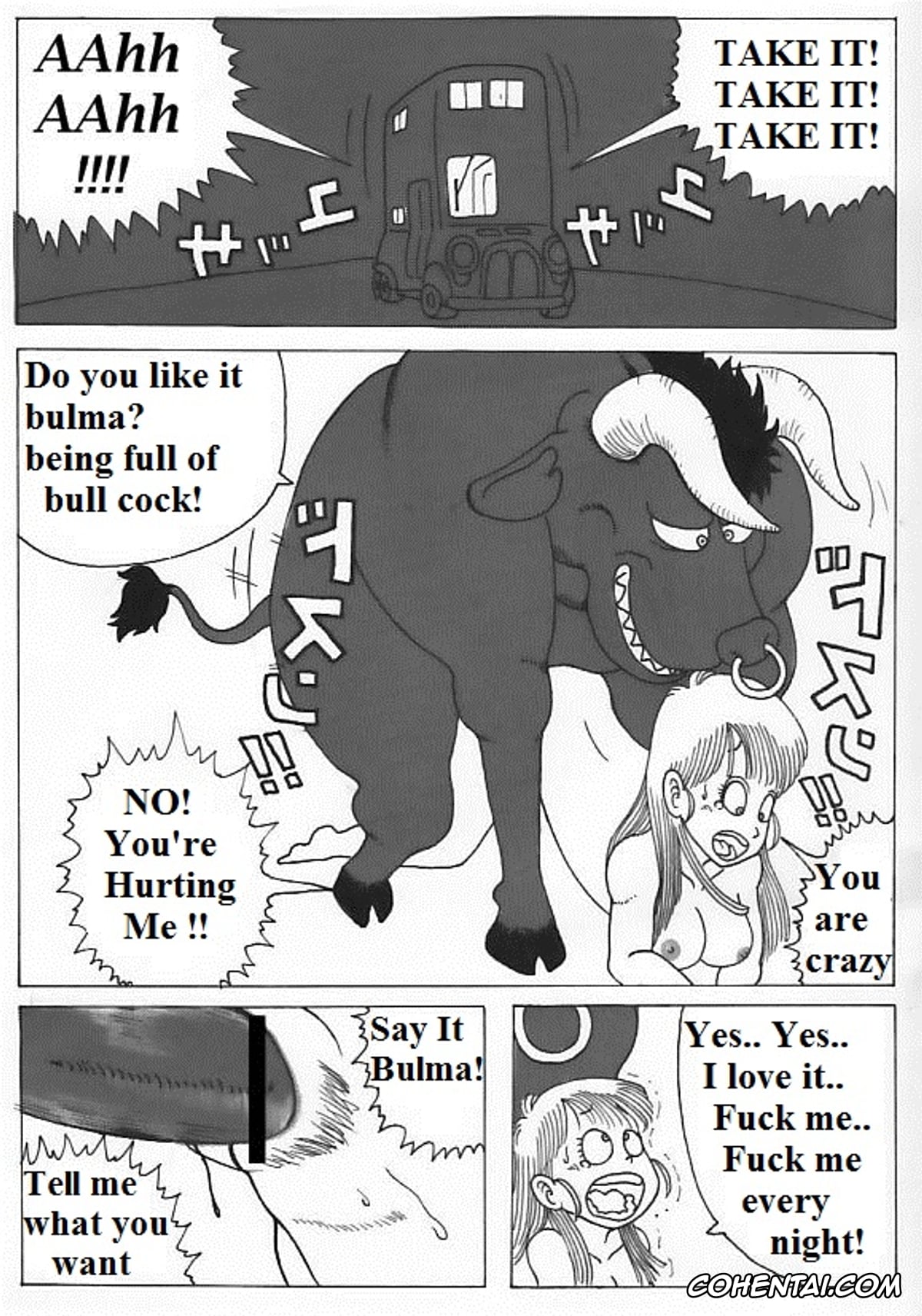 Dragon Ball hentai, Bulma Briefs hentai, Oolong hentai, Bulma & Oolong (Dragon Ball), pagina 6