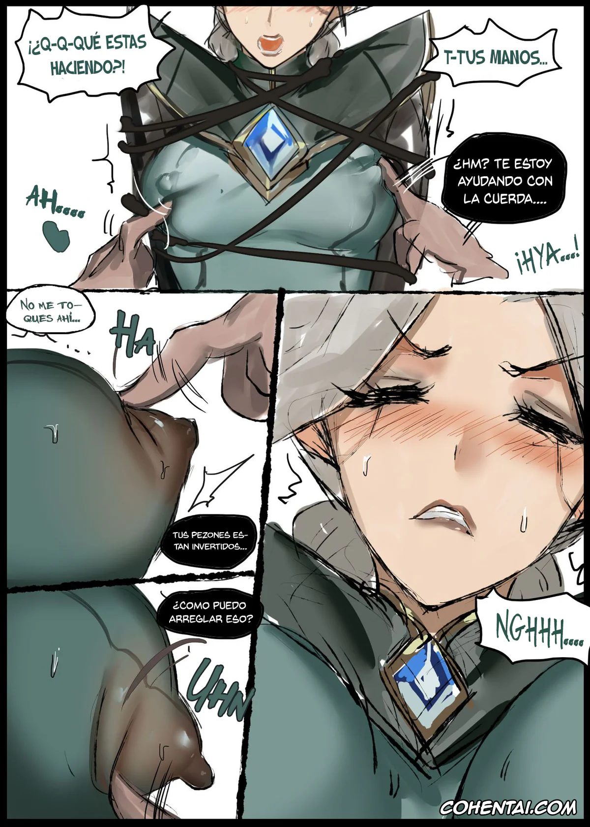 League of Legends porno, Camille porno, The Steel Shadow – The Mission Begins (League of Legends), pagina 5