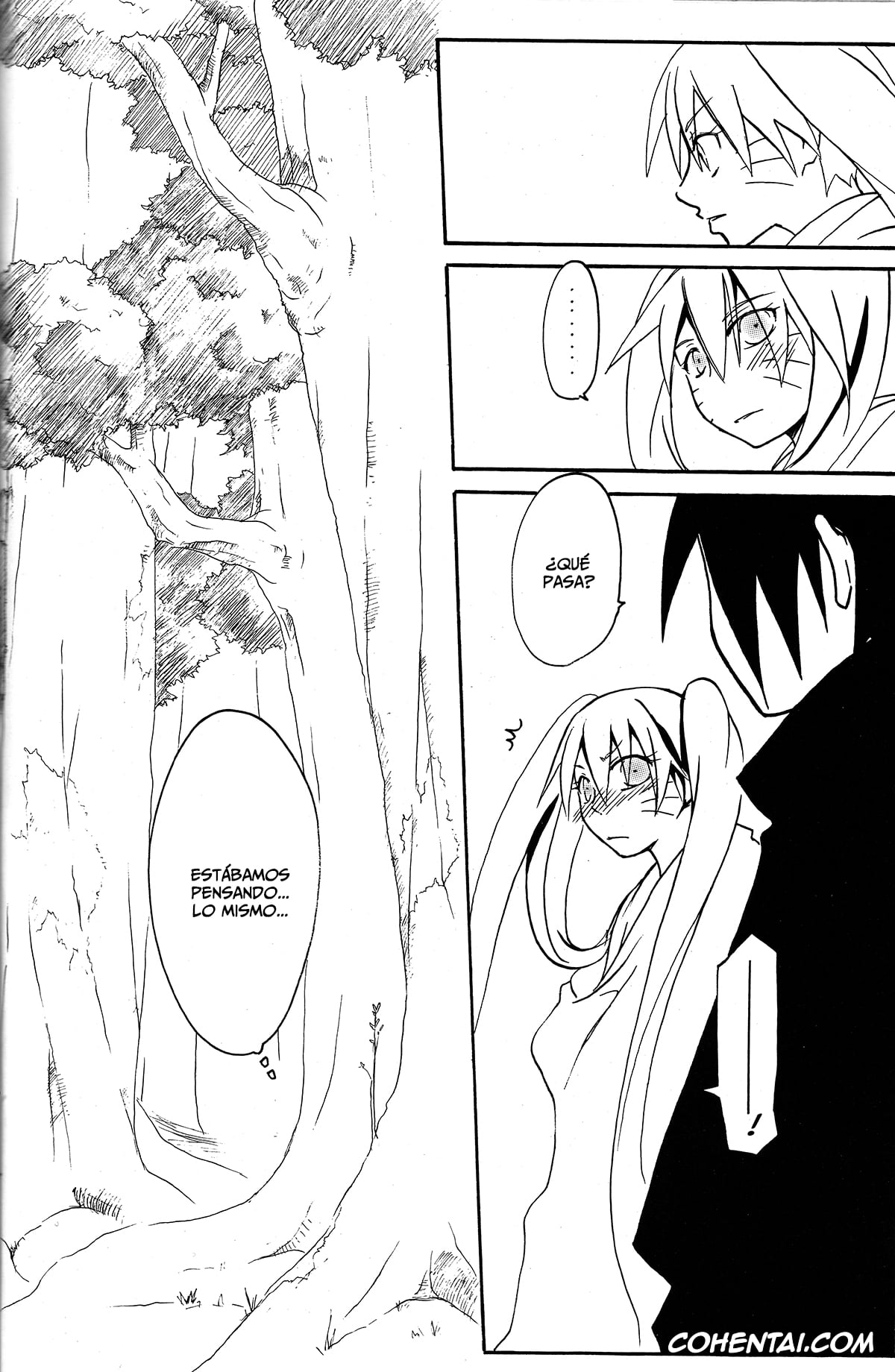 NARUTO hentai, Naruto Uzumaki hentai, Sasuke Uchiha hentai, Mou Ichido Kimi ni Au tame ni (NARUTO), pagina 6