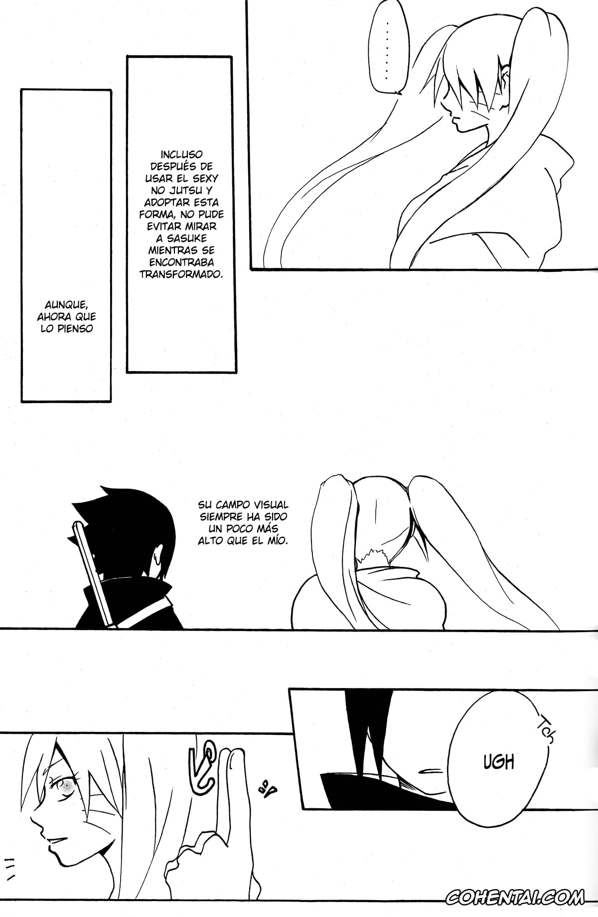 NARUTO hentai, Naruto Uzumaki hentai, Sasuke Uchiha hentai, Mou Ichido Kimi ni Au tame ni (NARUTO), pagina 9