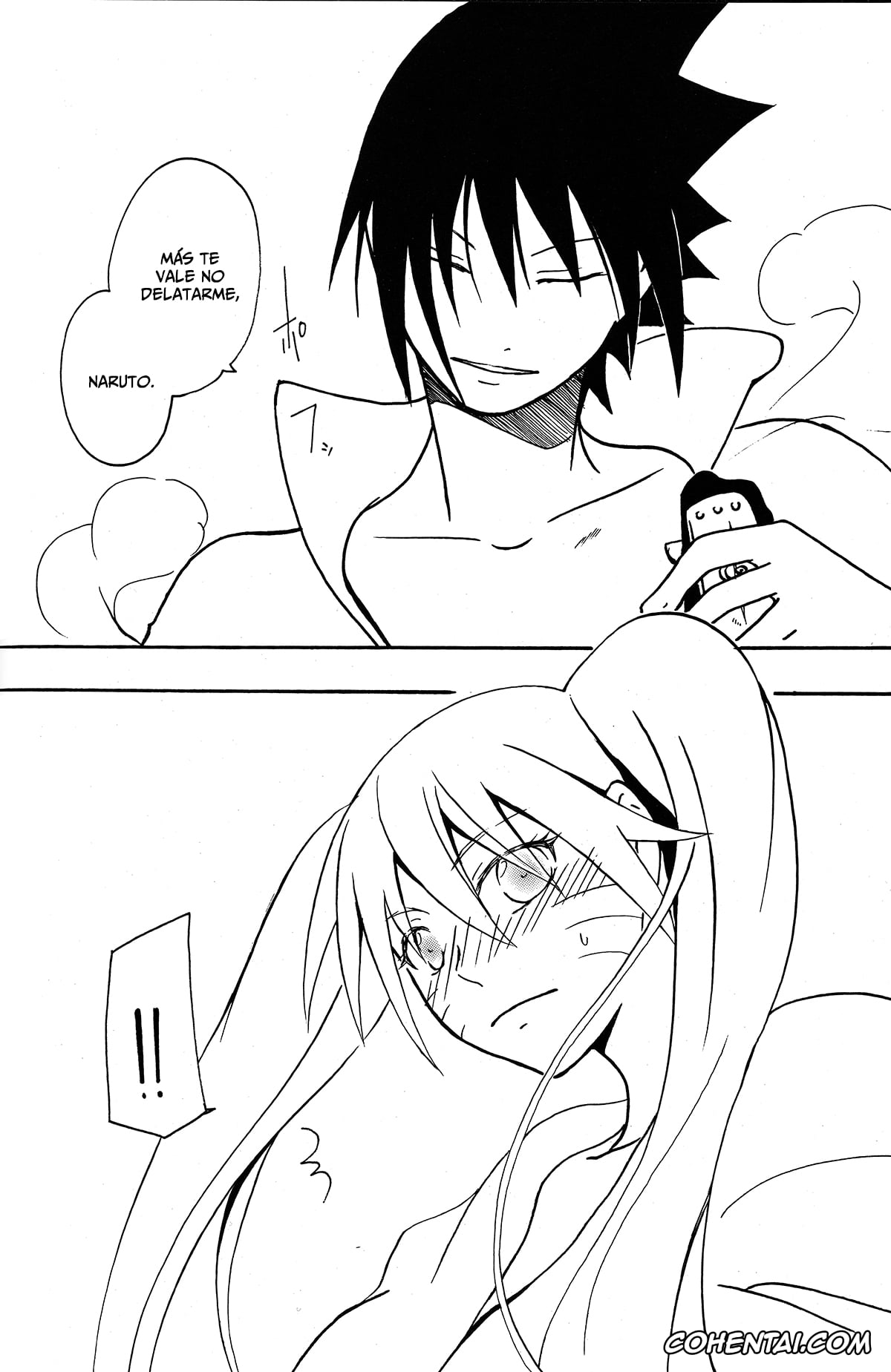 NARUTO xxx, Naruto Uzumaki xxx, Sasuke Uchiha xxx, Mou Ichido Kimi ni Au tame ni (NARUTO), pagina 10