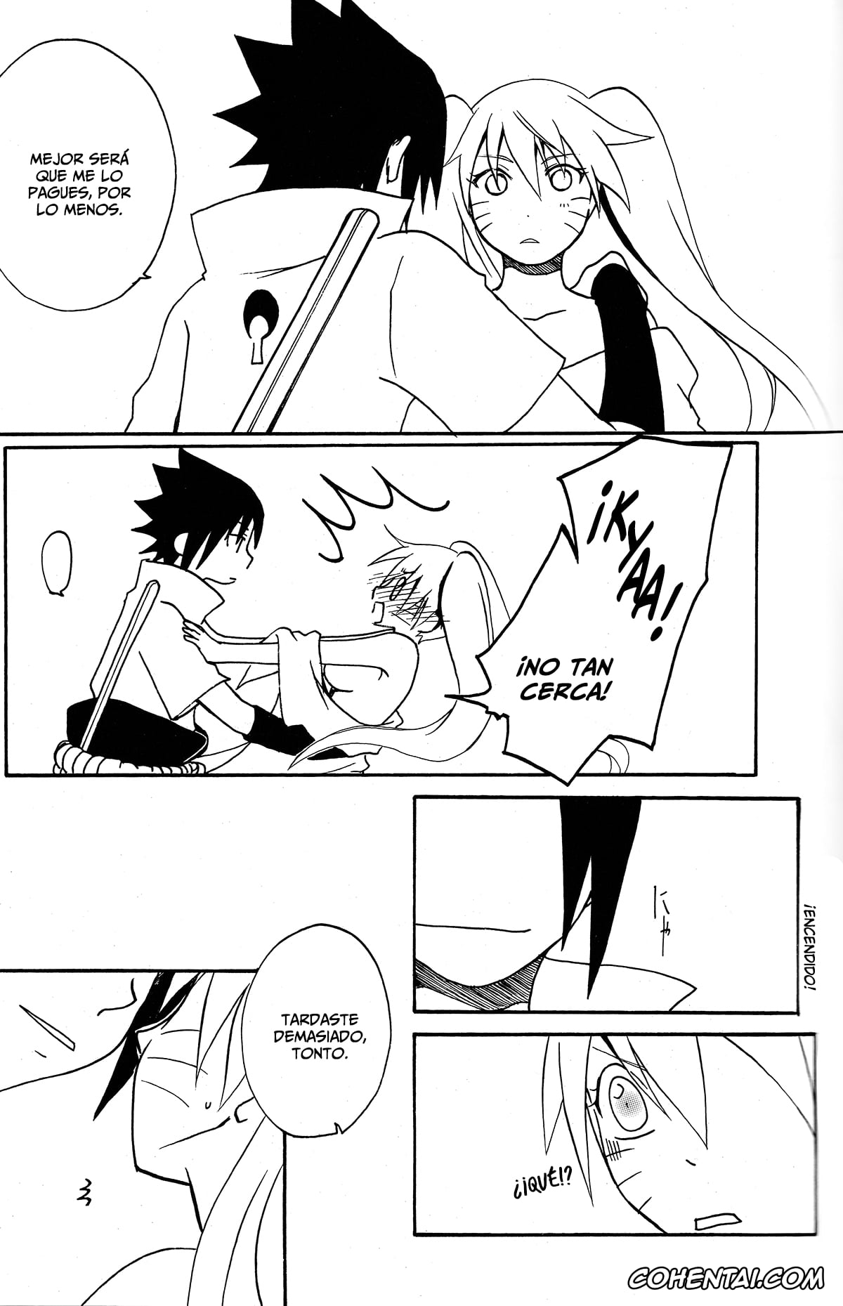 NARUTO xxx, Naruto Uzumaki xxx, Sasuke Uchiha xxx, Mou Ichido Kimi ni Au tame ni (NARUTO), pagina 13