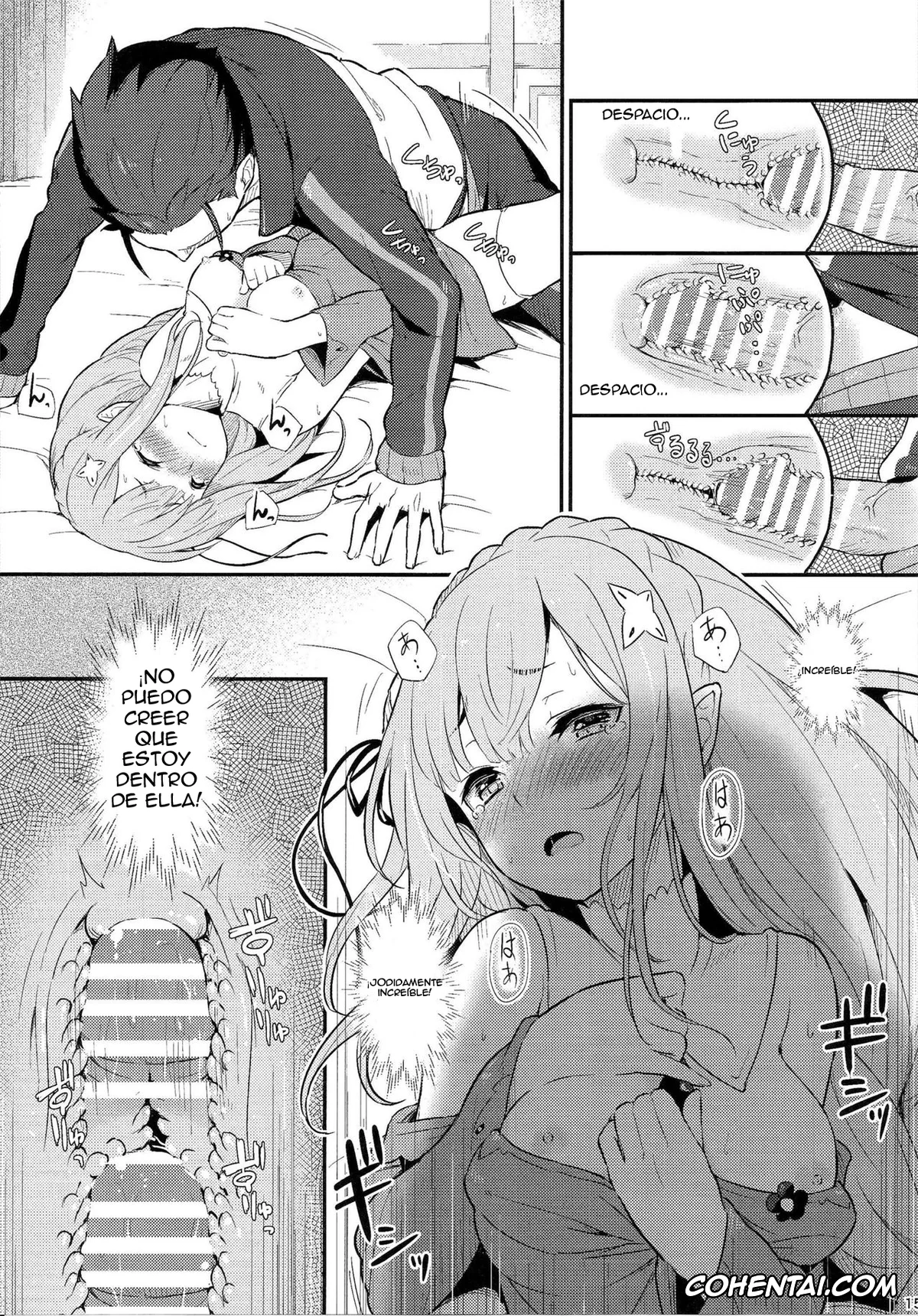 Re:Zero kara Hajimeru Isekai Seikatsu xxx, Emilia xxx, Rem xxx, Subaru Natsuki xxx, Rem no Emilia Kuttsuke Daisakusen (Re:Zero kara Hajimeru Isekai Seikatsu), pagina 16