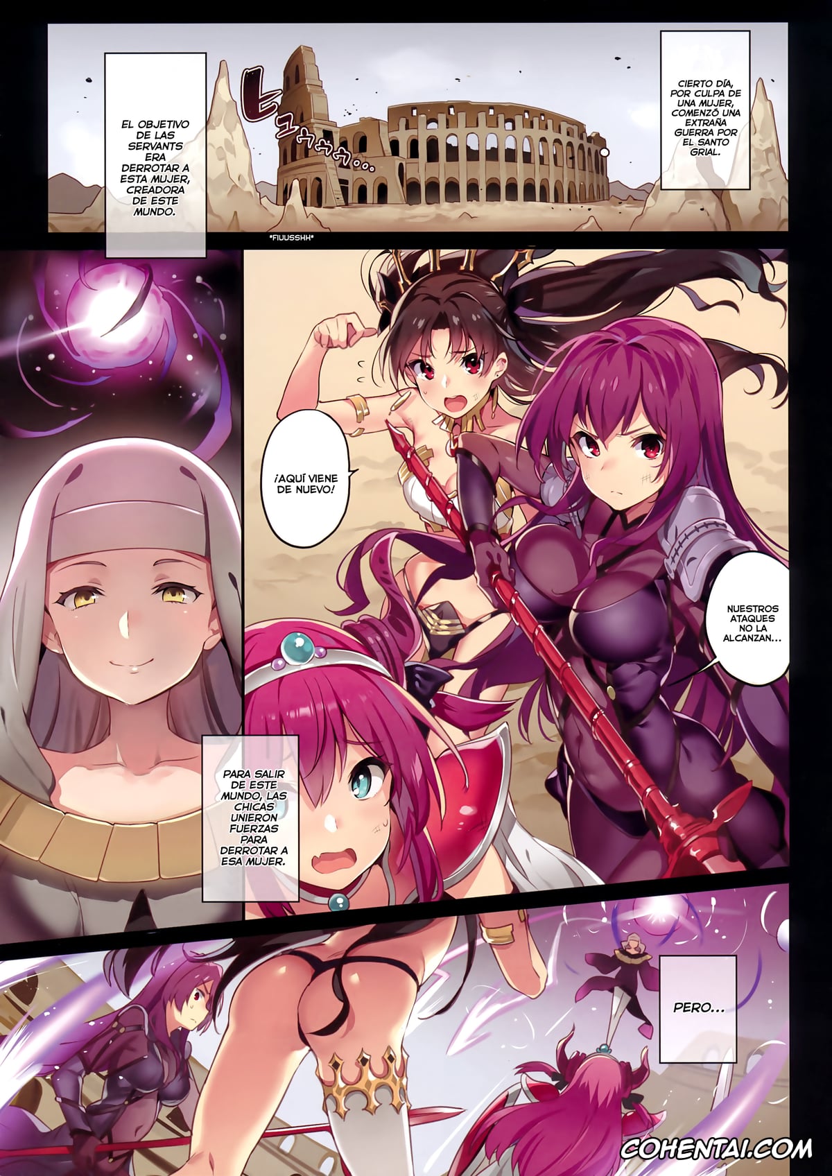 Fate/Grand Order hentai, Elizabeth Bathory hentai, Ishtar hentai, Scathach hentai, Moon Phase Material 2 (Fate/Grand Order), pagina 3