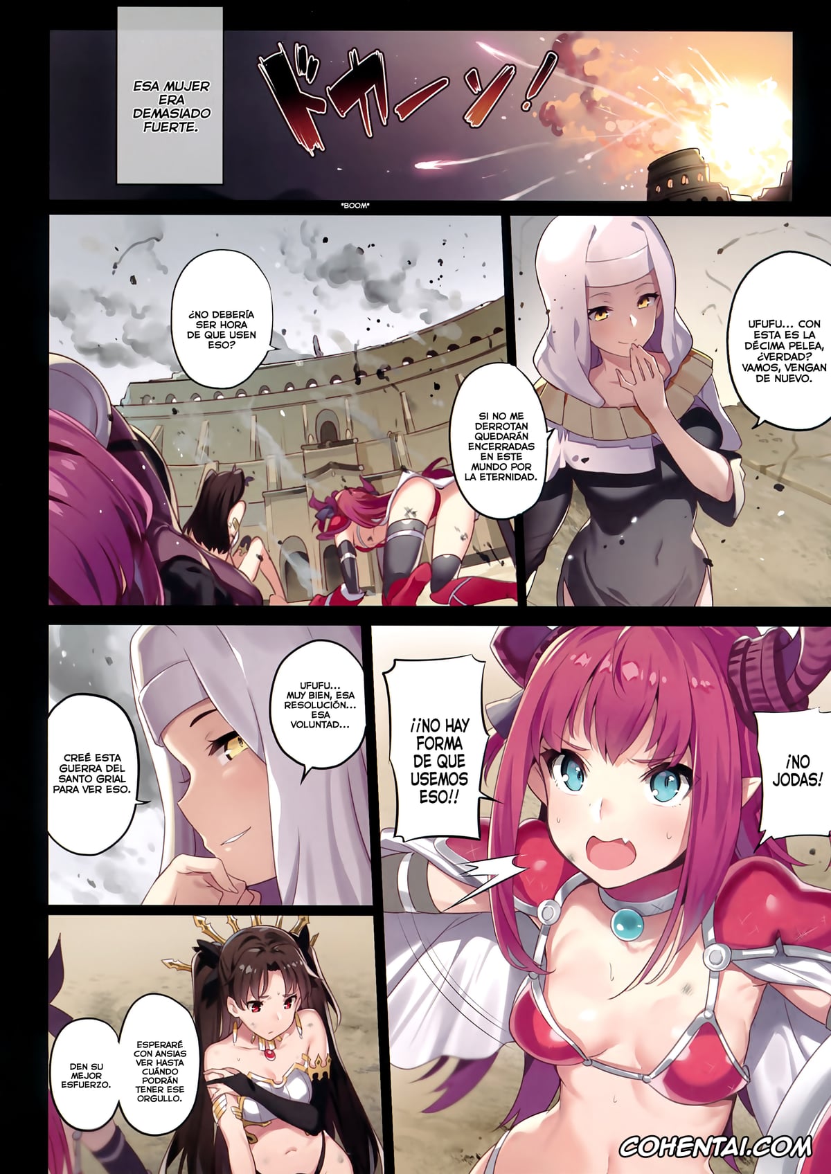 Fate/Grand Order xxx, Elizabeth Bathory xxx, Ishtar xxx, Scathach xxx, Moon Phase Material 2 (Fate/Grand Order), pagina 4