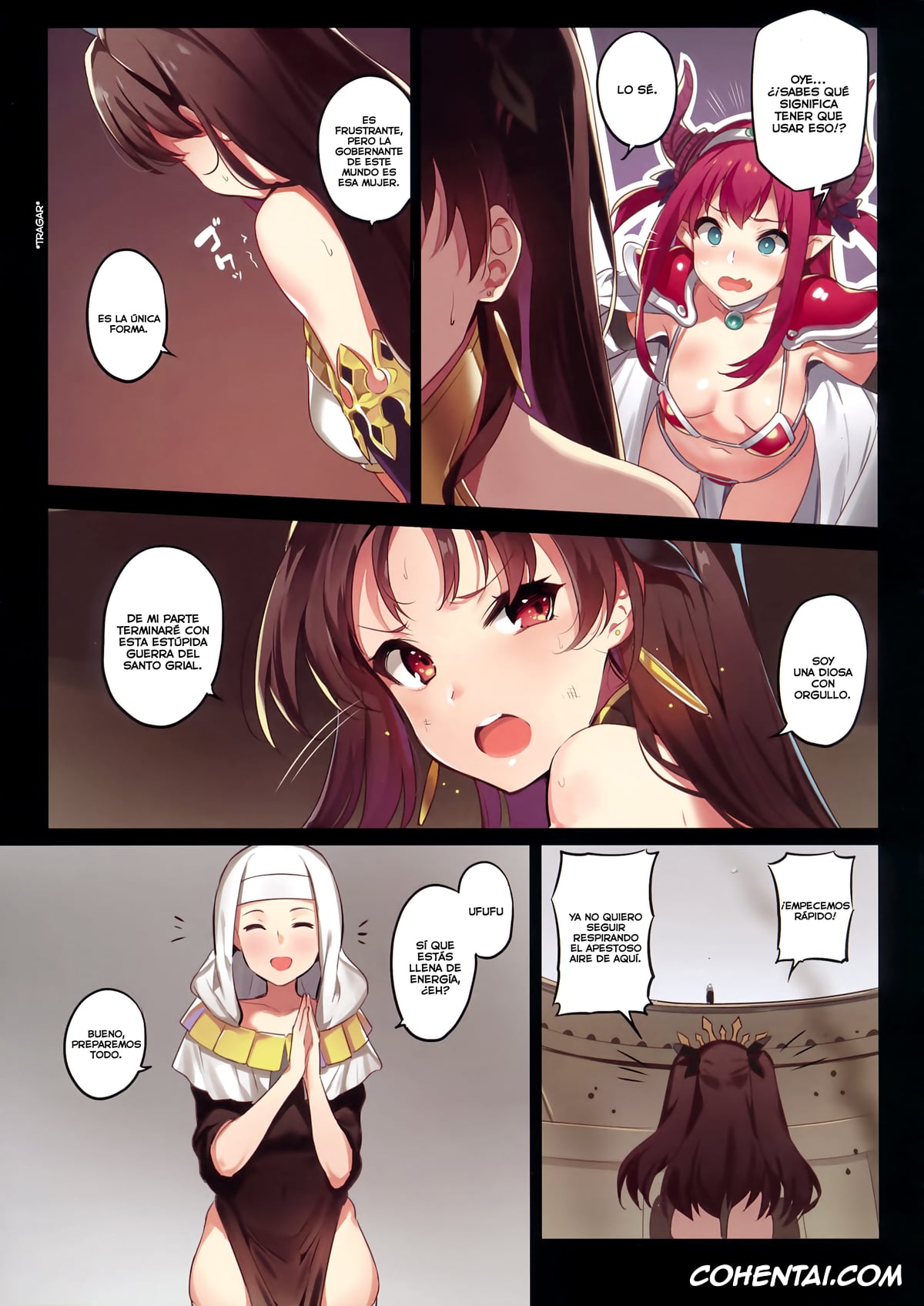 Fate/Grand Order xxx, Elizabeth Bathory xxx, Ishtar xxx, Scathach xxx, Moon Phase Material 2 (Fate/Grand Order), pagina 7