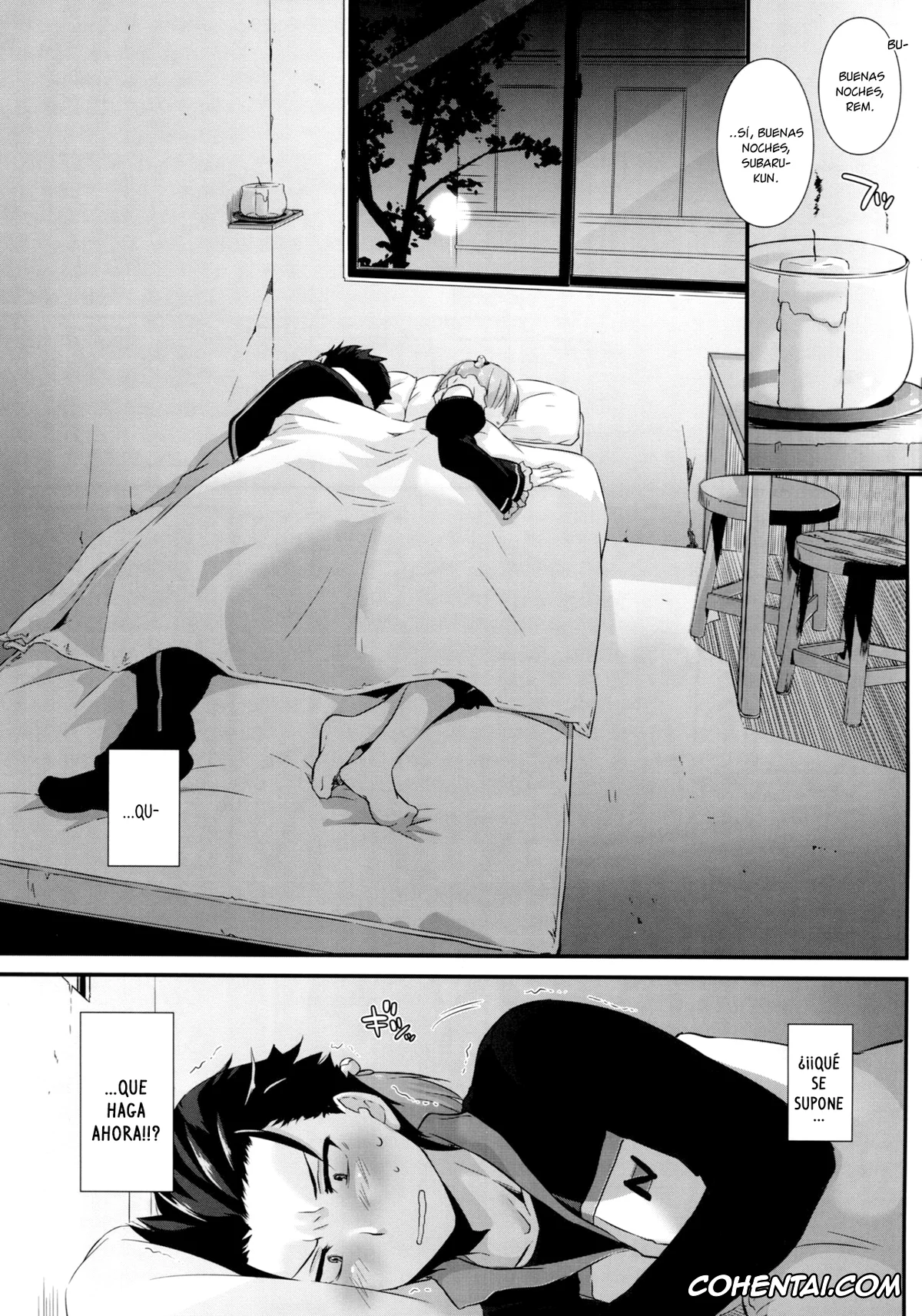 Re:Zero kara Hajimeru Isekai Seikatsu porno, Rem porno, Subaru Natsuki porno, D.L. action 110 (Re:Zero Kara Hajimeru Isekai Seikatsu), pagina 2