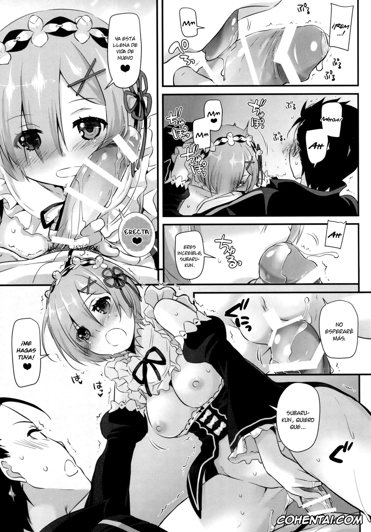 Re:Zero kara Hajimeru Isekai Seikatsu xxx, Rem xxx, Subaru Natsuki xxx, D.L. action 110 (Re:Zero Kara Hajimeru Isekai Seikatsu), pagina 10