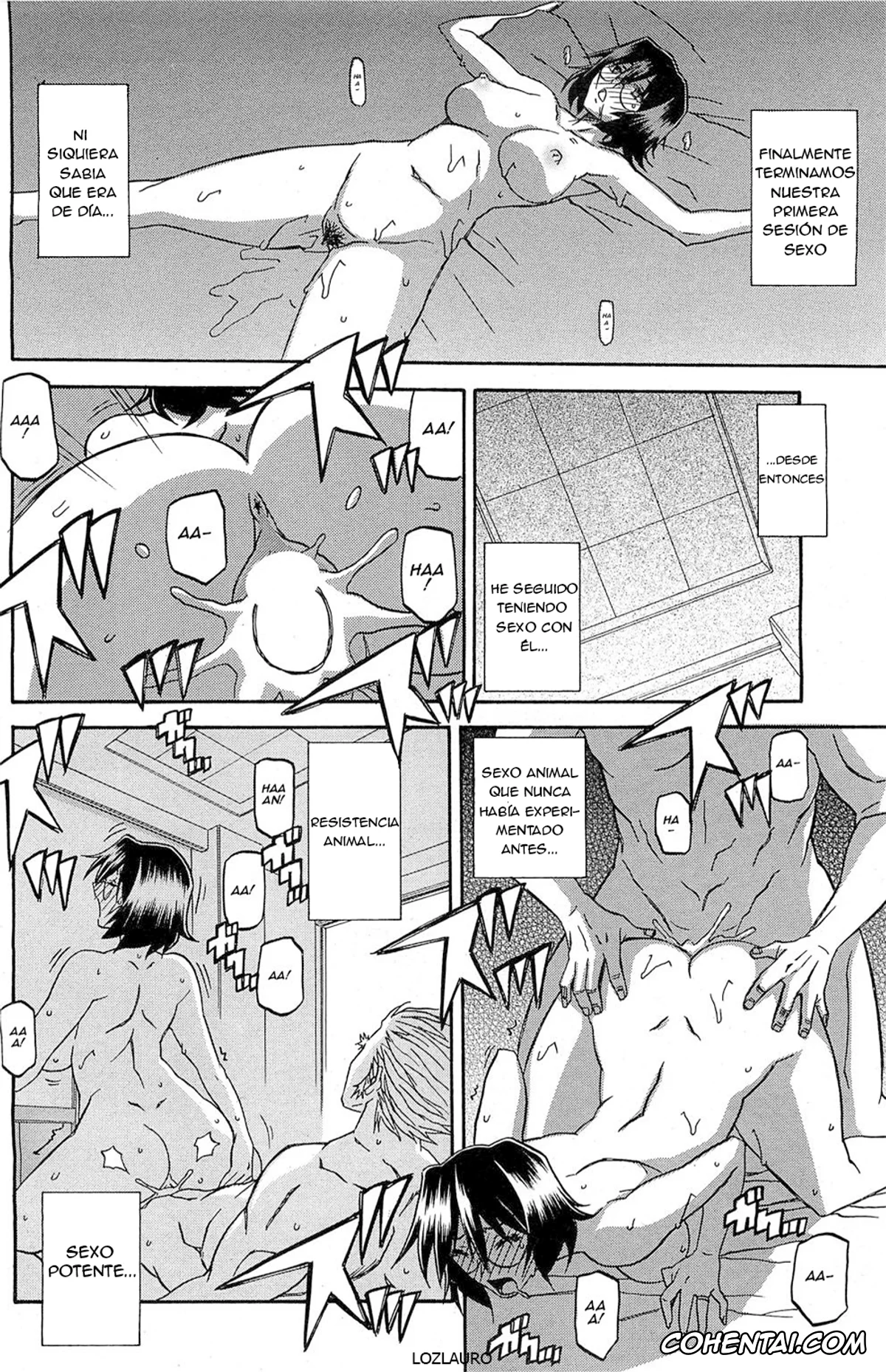 Revistas xxx, COMIC HOTMILK xxx, Boukun | Tyrant (COMIC HOTMILK 2012-04), pagina 16