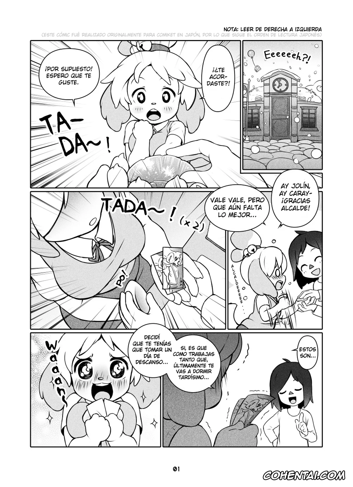Animal Crossing porno, Isabelle porno, Belle’s Love Vacation! (Animal Crossing), pagina 2