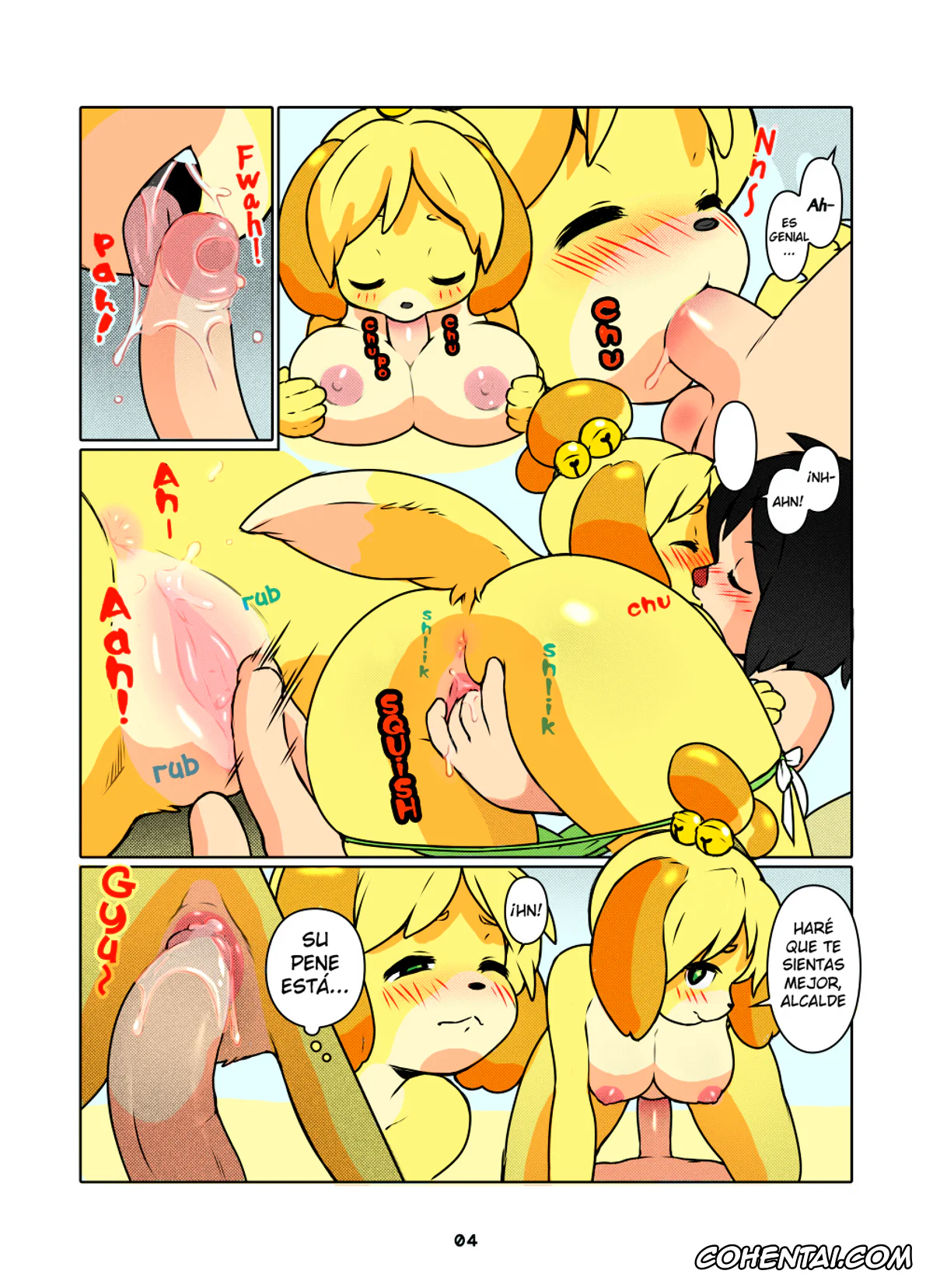 Animal Crossing porno, Isabelle porno, Belle’s Love Vacation! (Animal Crossing), pagina 5