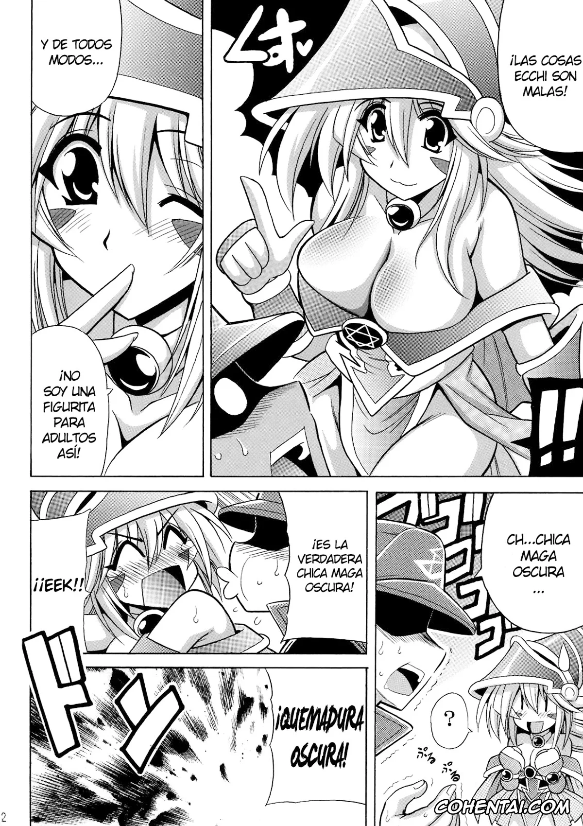 Yu-Gi-Oh! hentai, Dark Magician Girl hentai, Mana hentai, MAGICIAN’s Se★Cross (Yu-Gi-Oh!), pagina 3