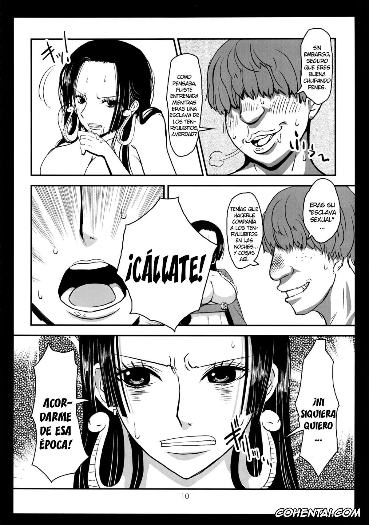 One Piece hentai, Boa Hancock hentai, Metabolism-H Moto Dorei Kaizoku Jotei Hancock no Hanayome Shiyugyou (One Piece), pagina 9