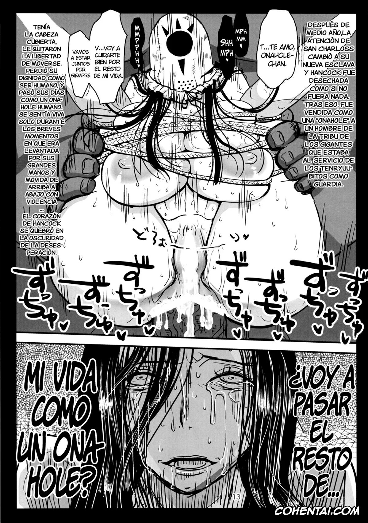 One Piece hentai, Boa Hancock hentai, Metabolism-H Moto Dorei Kaizoku Jotei Hancock no Hanayome Shiyugyou (One Piece), pagina 12