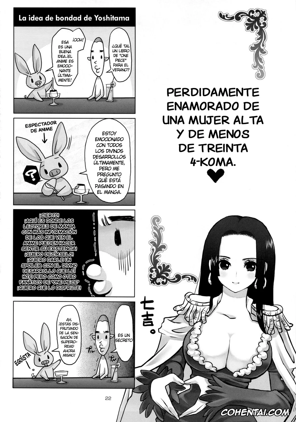 One Piece hentai, Boa Hancock hentai, Metabolism-H Moto Dorei Kaizoku Jotei Hancock no Hanayome Shiyugyou (One Piece), pagina 21