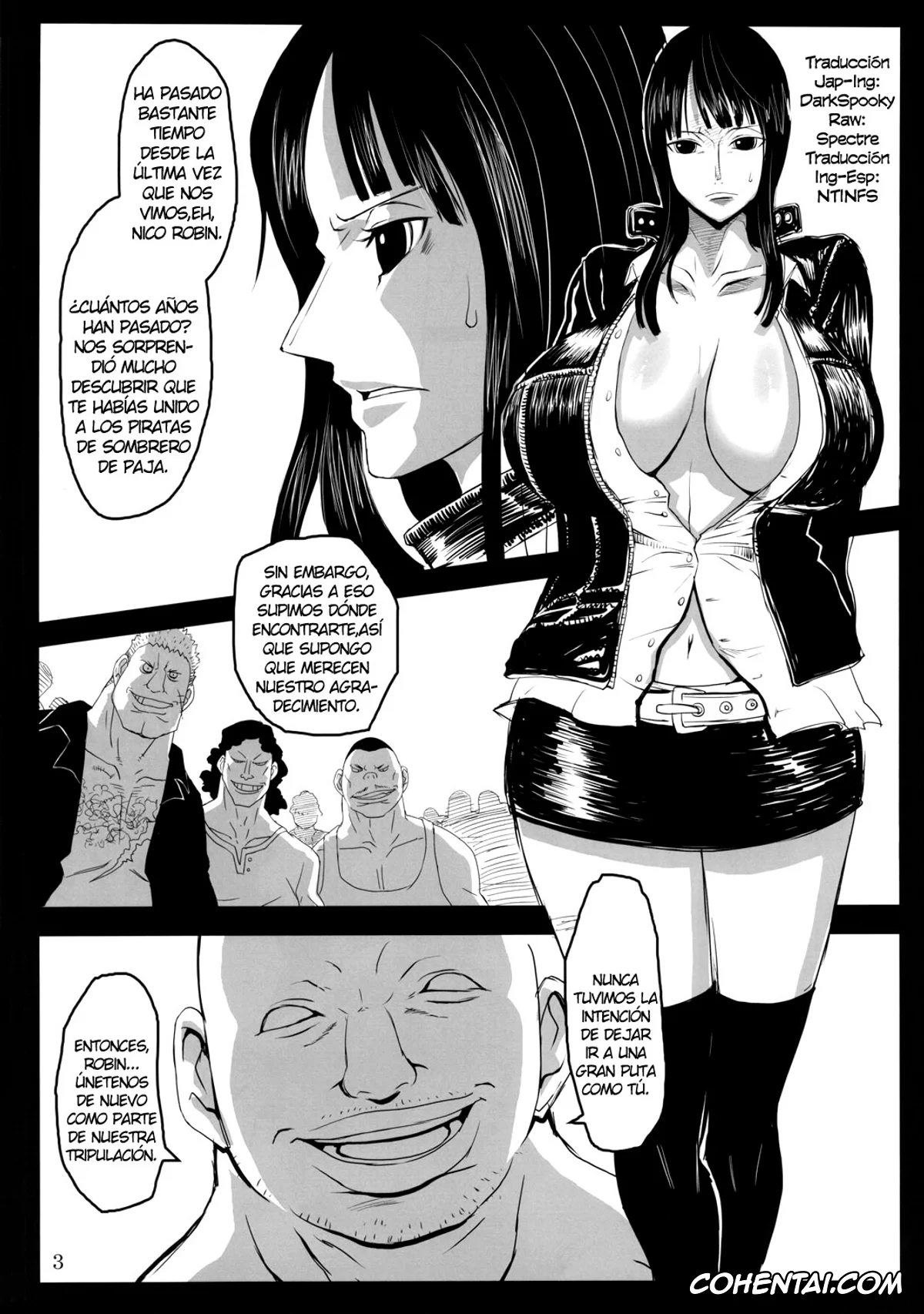 One Piece porno, Nico Robin porno, Metabolism-OP Kyonyuu Kyoshiri Shoufu Nico Robin no Keshi Taikako (One Piece), pagina 2