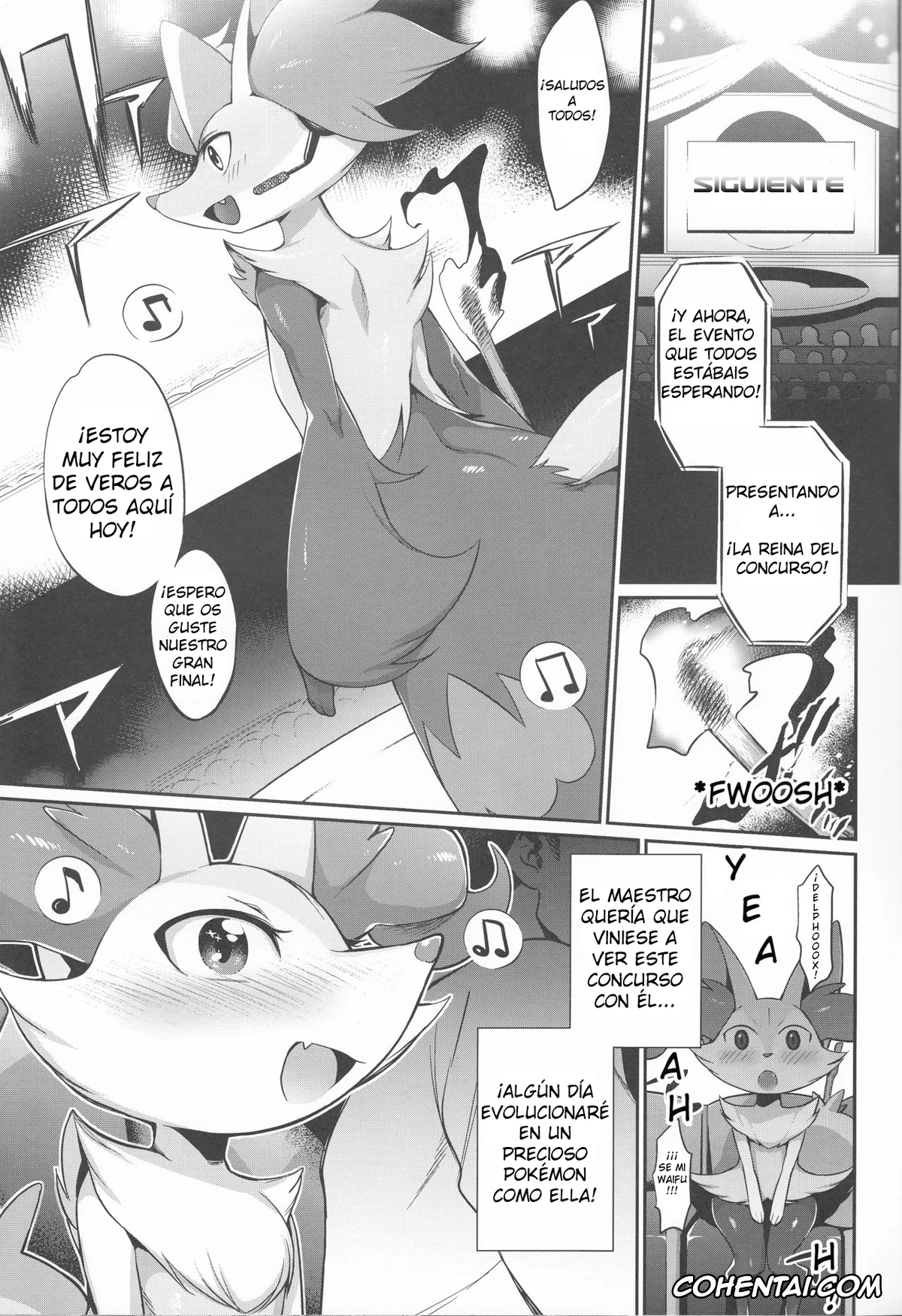 Pokemon | Pocket Monsters porno, Braixen porno, Doryokuchi Ecchi 252 (Pokémon), pagina 2