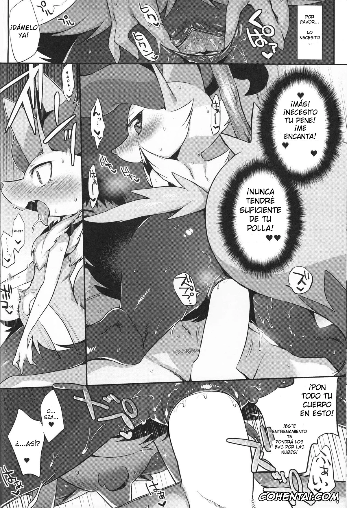 Pokemon | Pocket Monsters hentai, Braixen hentai, Doryokuchi Ecchi 252 (Pokémon), pagina 9