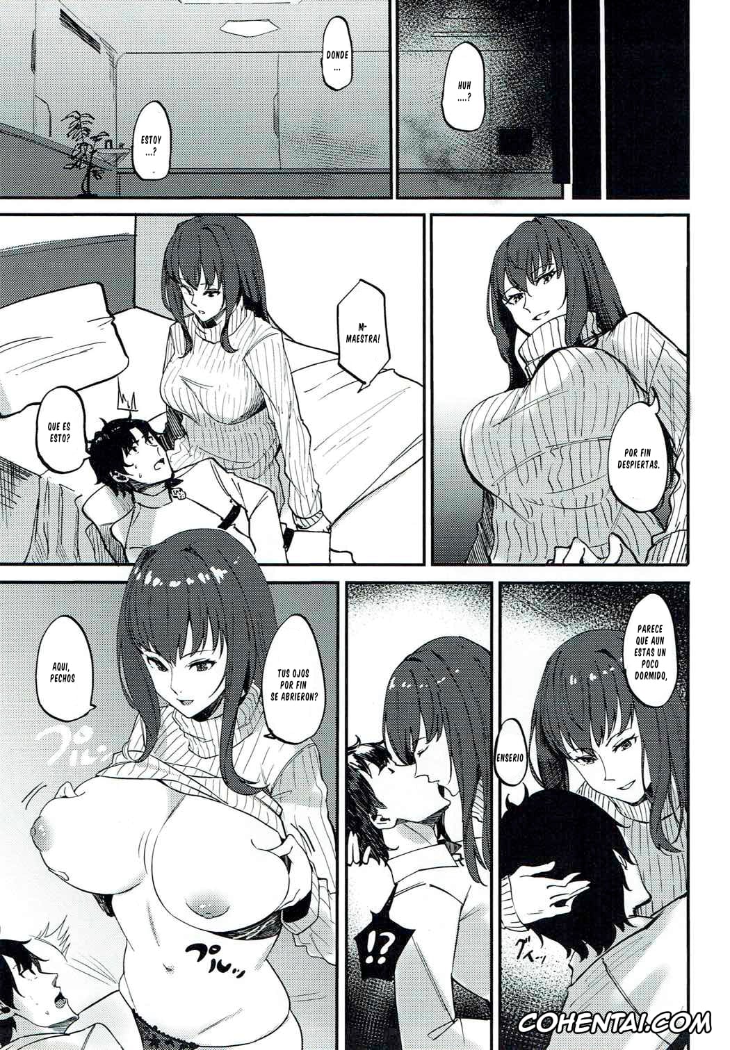 Fate/Grand Order xxx, Gudao | Ritsuka Fujimaru xxx, Scathach xxx, PERSONAL TRAINING (Fate/Grand Order), pagina 4