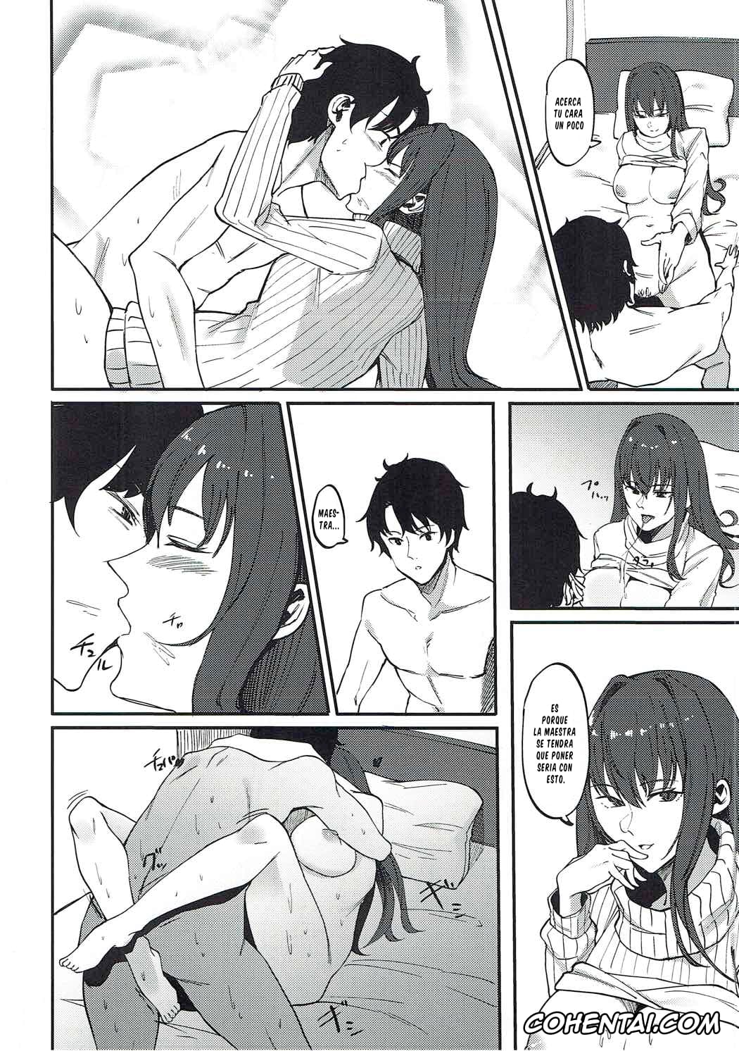 Fate/Grand Order hentai, Gudao | Ritsuka Fujimaru hentai, Scathach hentai, PERSONAL TRAINING (Fate/Grand Order), pagina 9