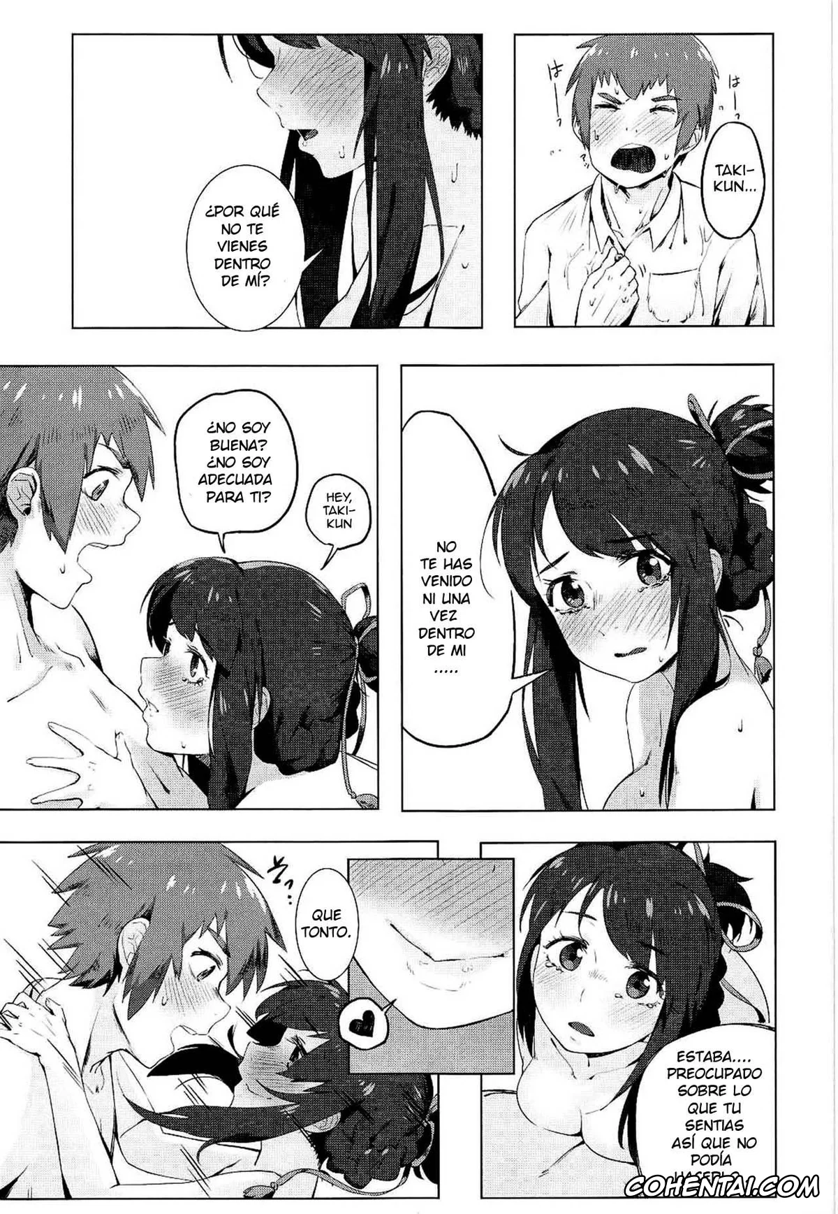 Kimi no Na wa. xxx, Mitsuha Miyamizu xxx, Taki Tachibana xxx, Kimi no Hon wa. (Kimi no Na wa.), pagina 16