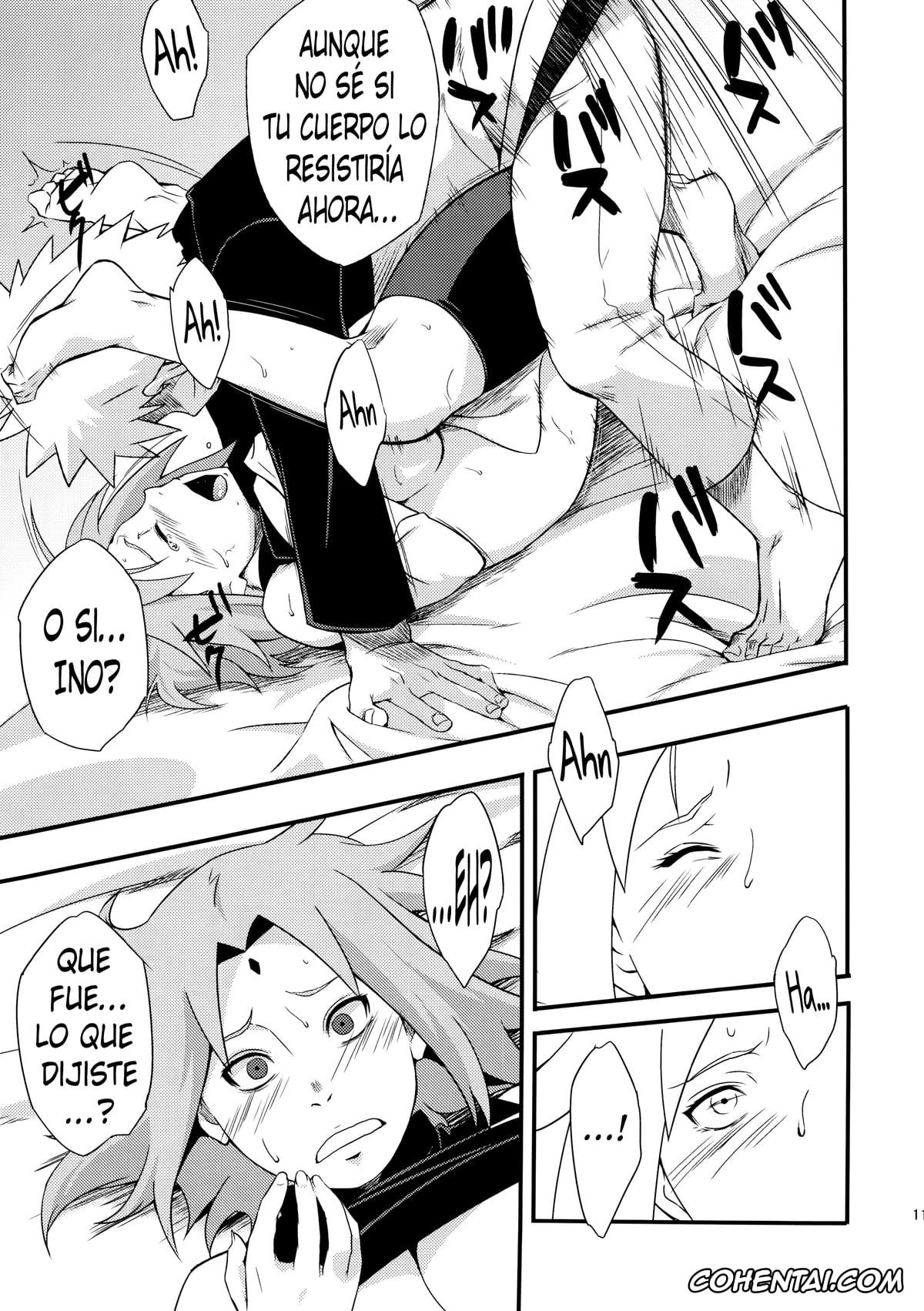 NARUTO porno, Ino Yamanaka porno, Naruto Uzumaki porno, Sakura Haruno porno, Botan to Sakura (Naruto), pagina 8