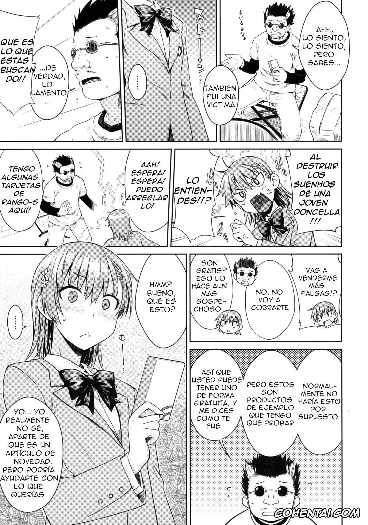 Toaru Project porno, Mikoto Misaka porno, Touma Kamijou porno, DREAM KNOCKER (Toaru Kagaku no Railgun), pagina 8