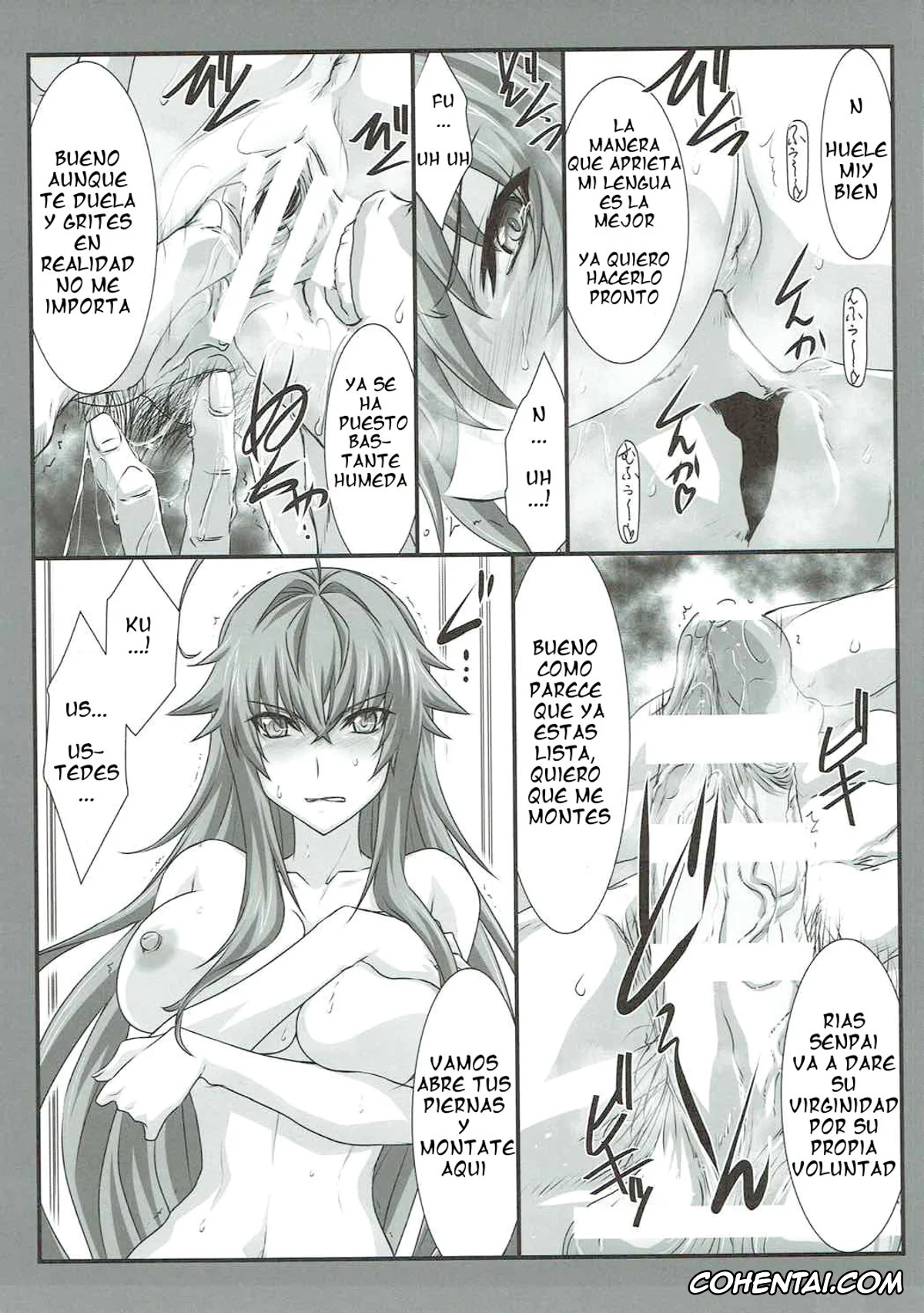 Highschool DxD xxx, Rias Gremory xxx, SPIRAL ZONE (Highschool DxD), pagina 10