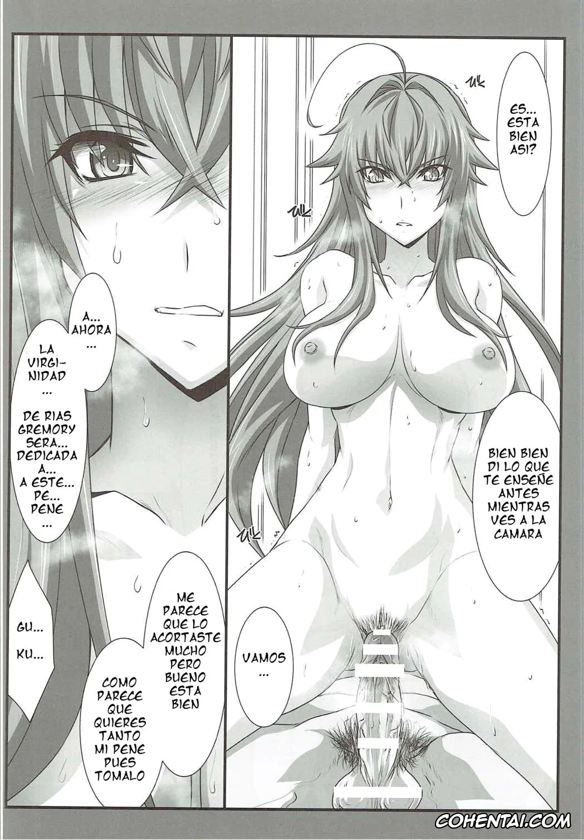 Highschool DxD porno, Rias Gremory porno, SPIRAL ZONE (Highschool DxD), pagina 11