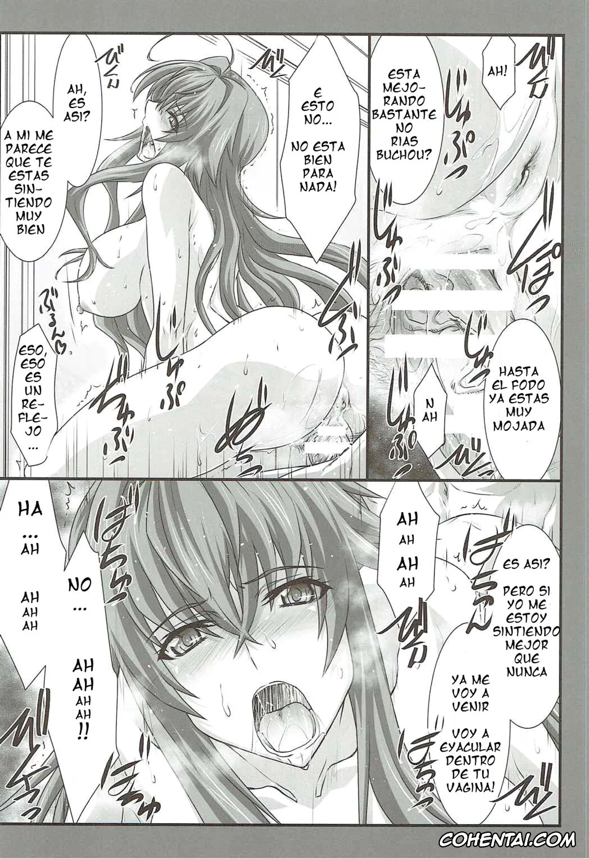 Highschool DxD hentai, Rias Gremory hentai, SPIRAL ZONE (Highschool DxD), pagina 15
