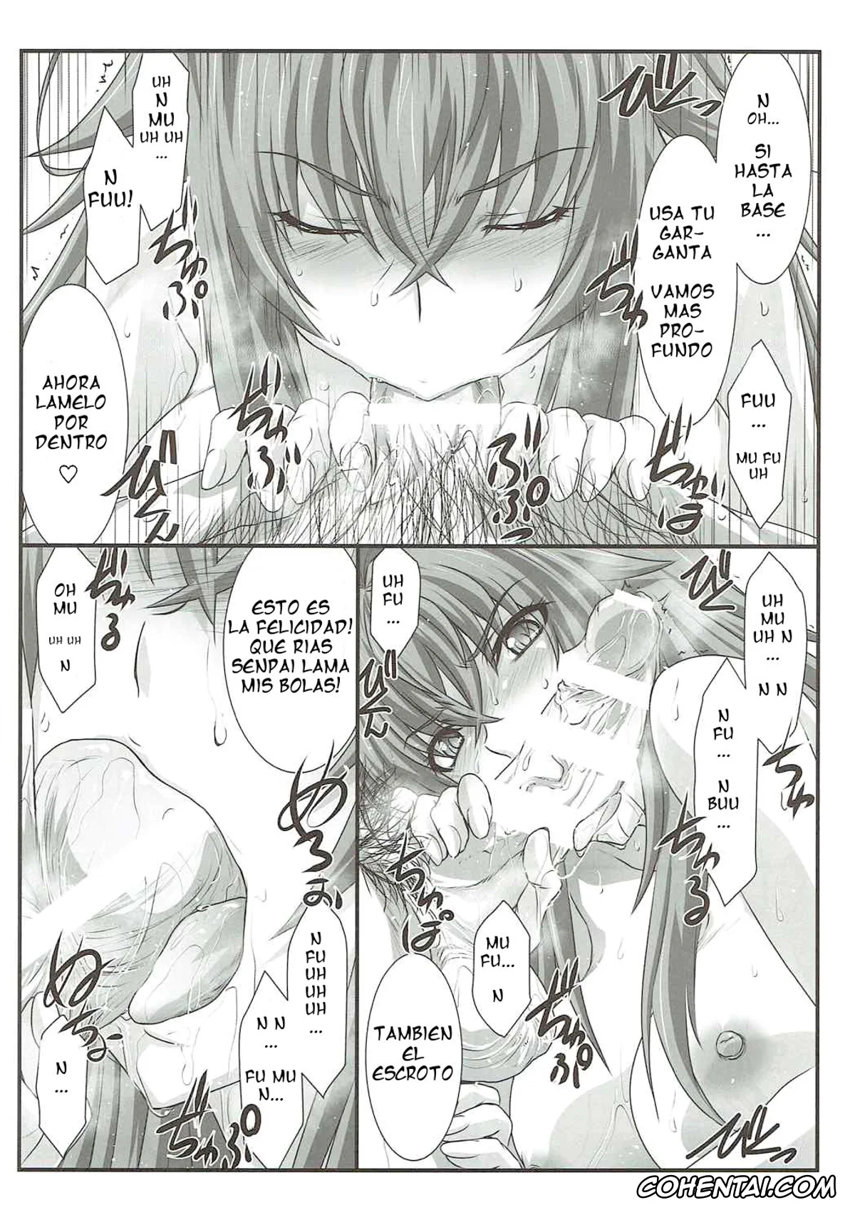 Highschool DxD xxx, Rias Gremory xxx, SPIRAL ZONE (Highschool DxD), pagina 19