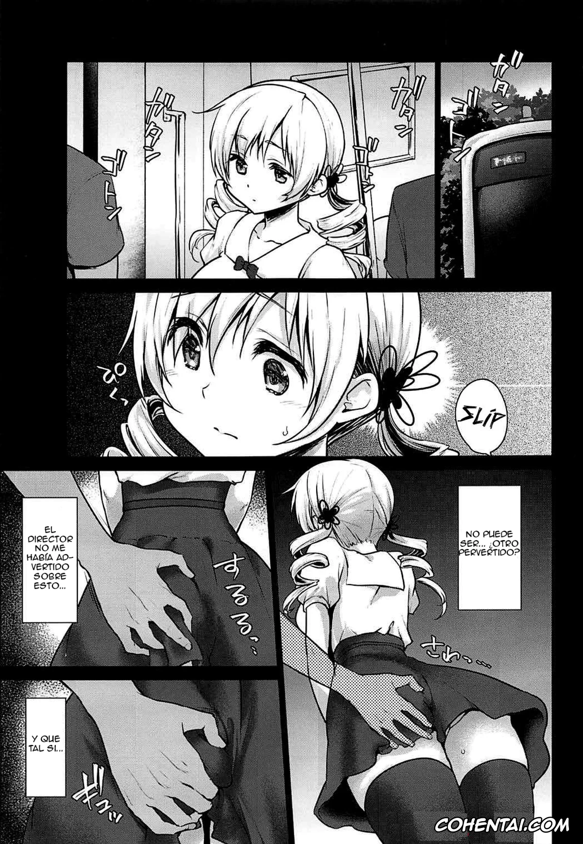 Puella Magi Madoka Magica porno, Mami Tomoe porno, Geki Niana Chikan Densha Tomoe Mami (Puella Magi Madoka Magica), pagina 2