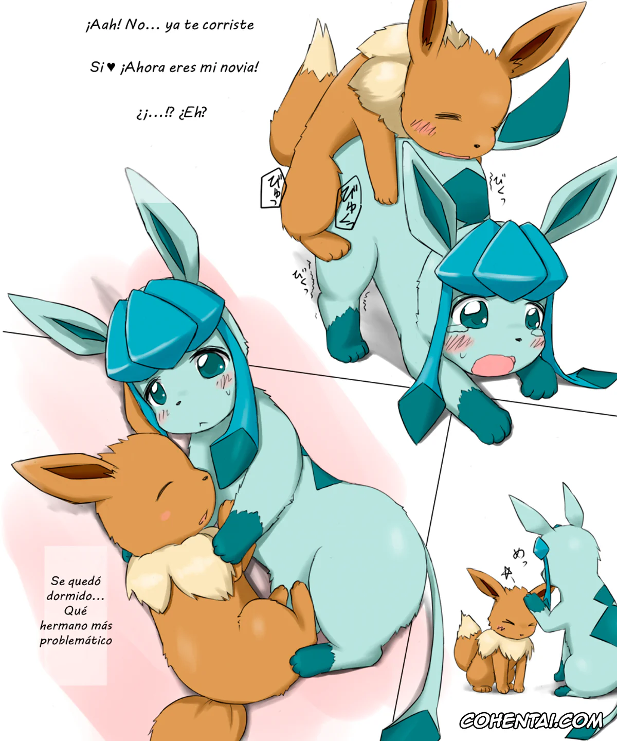 Pokemon | Pocket Monsters hentai, Eevee hentai, Fennekin hentai, Glaceon hentai, Jolteon hentai, Zorua hentai, A Troublesome Brother (Pokémon), pagina 3