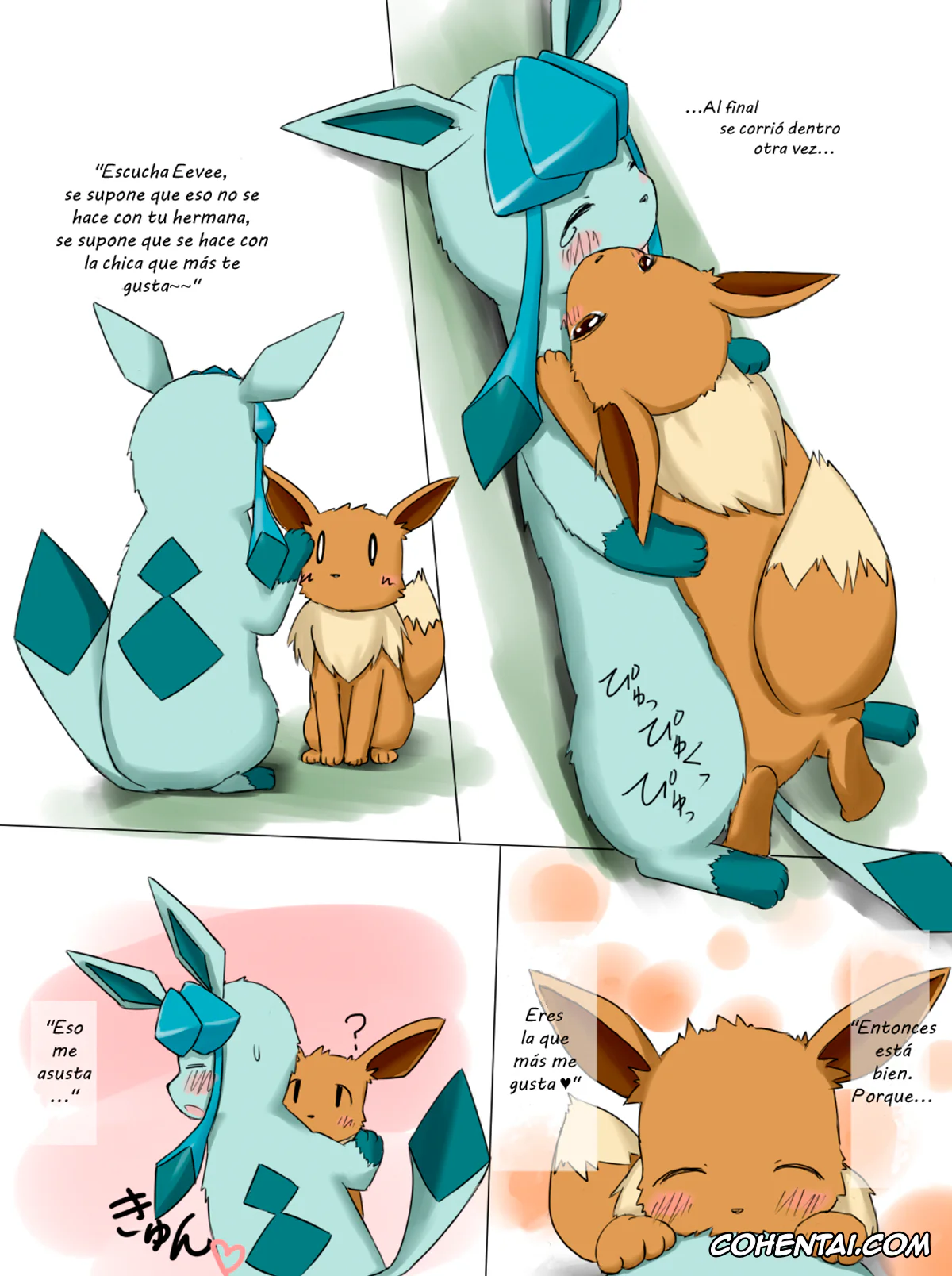 Pokemon | Pocket Monsters hentai, Eevee hentai, Fennekin hentai, Glaceon hentai, Jolteon hentai, Zorua hentai, A Troublesome Brother (Pokémon), pagina 6