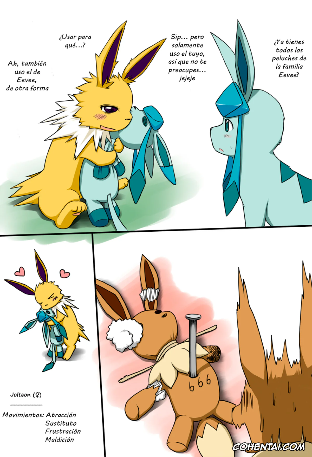 Pokemon | Pocket Monsters porno, Eevee porno, Fennekin porno, Glaceon porno, Jolteon porno, Zorua porno, A Troublesome Brother (Pokémon), pagina 17