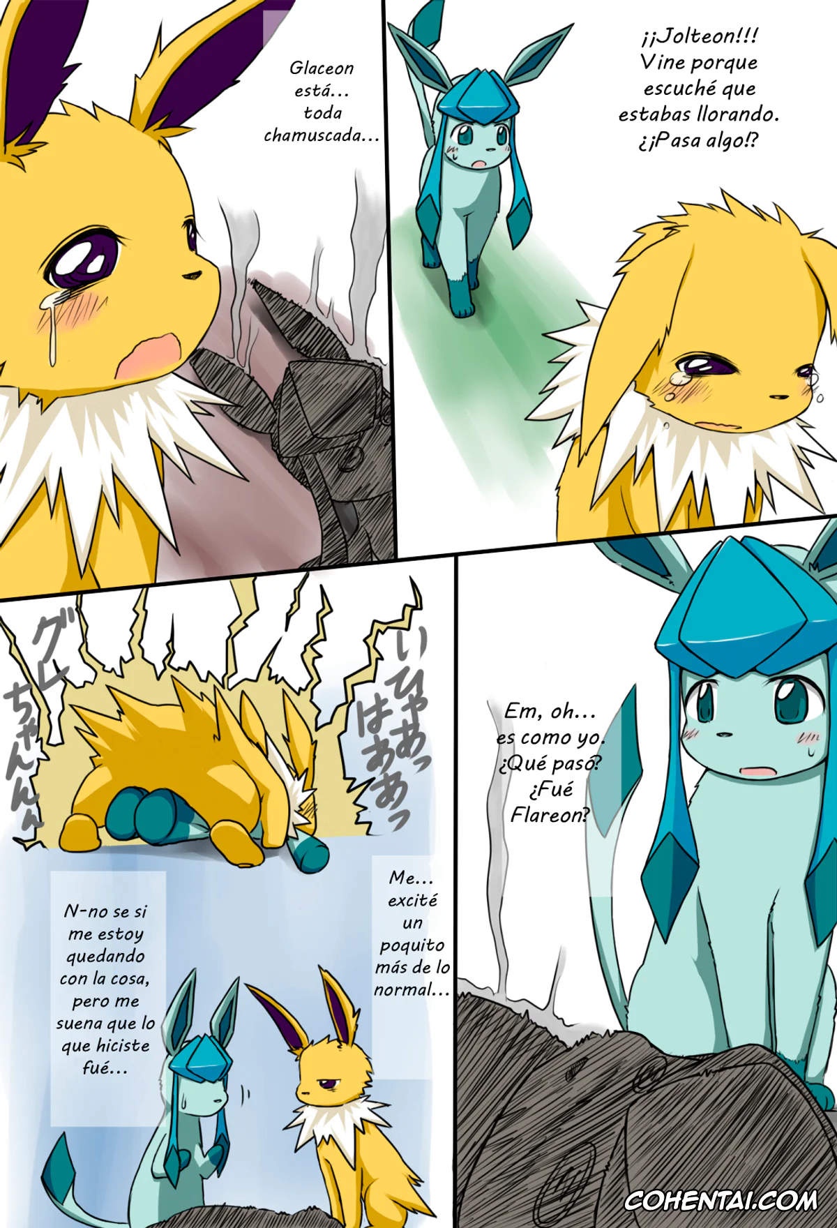 Pokemon | Pocket Monsters hentai, Eevee hentai, Fennekin hentai, Glaceon hentai, Jolteon hentai, Zorua hentai, A Troublesome Brother (Pokémon), pagina 18